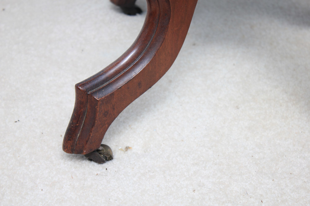 Victorian Oval Marble Top Table