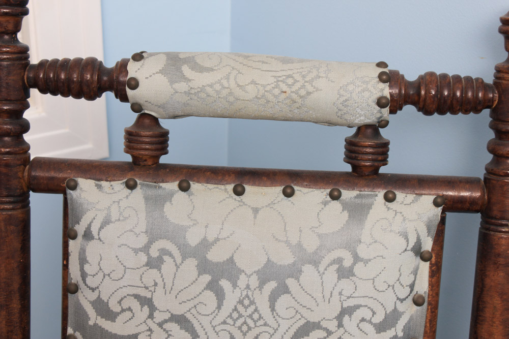 Late Victorian Platform Rocking Chair