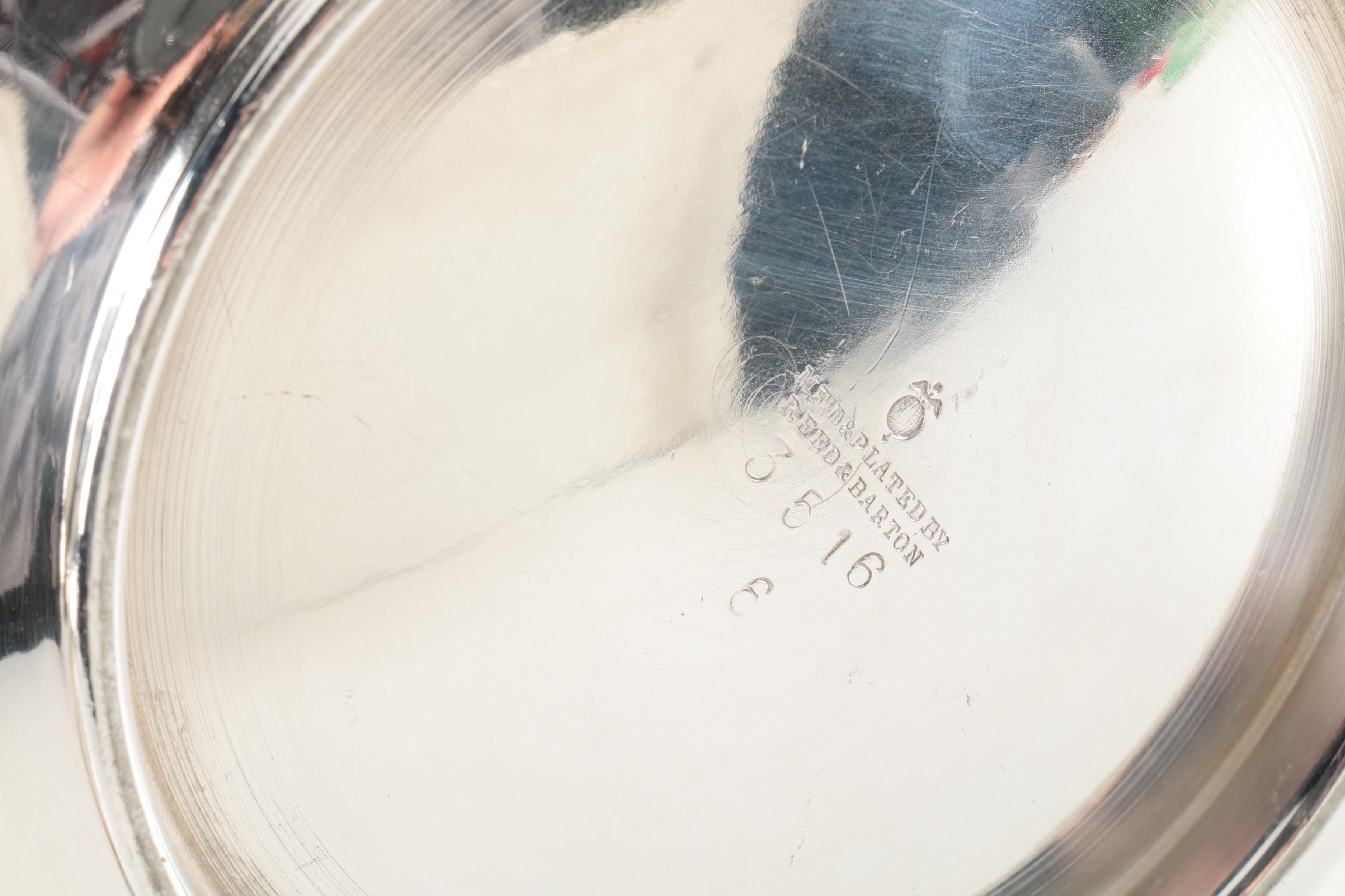 Reed & Barton Silverplate Tea and Coffee Set