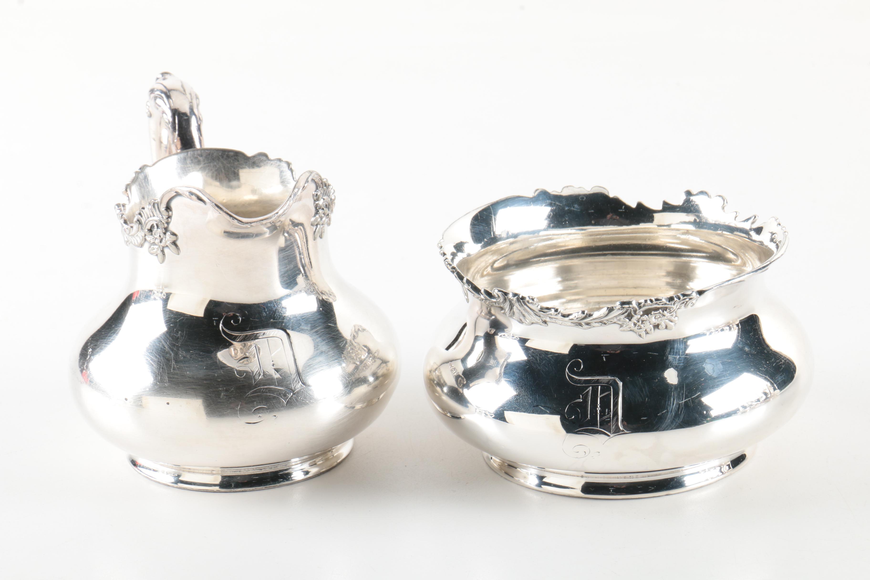 Reed & Barton Silverplate Tea and Coffee Set