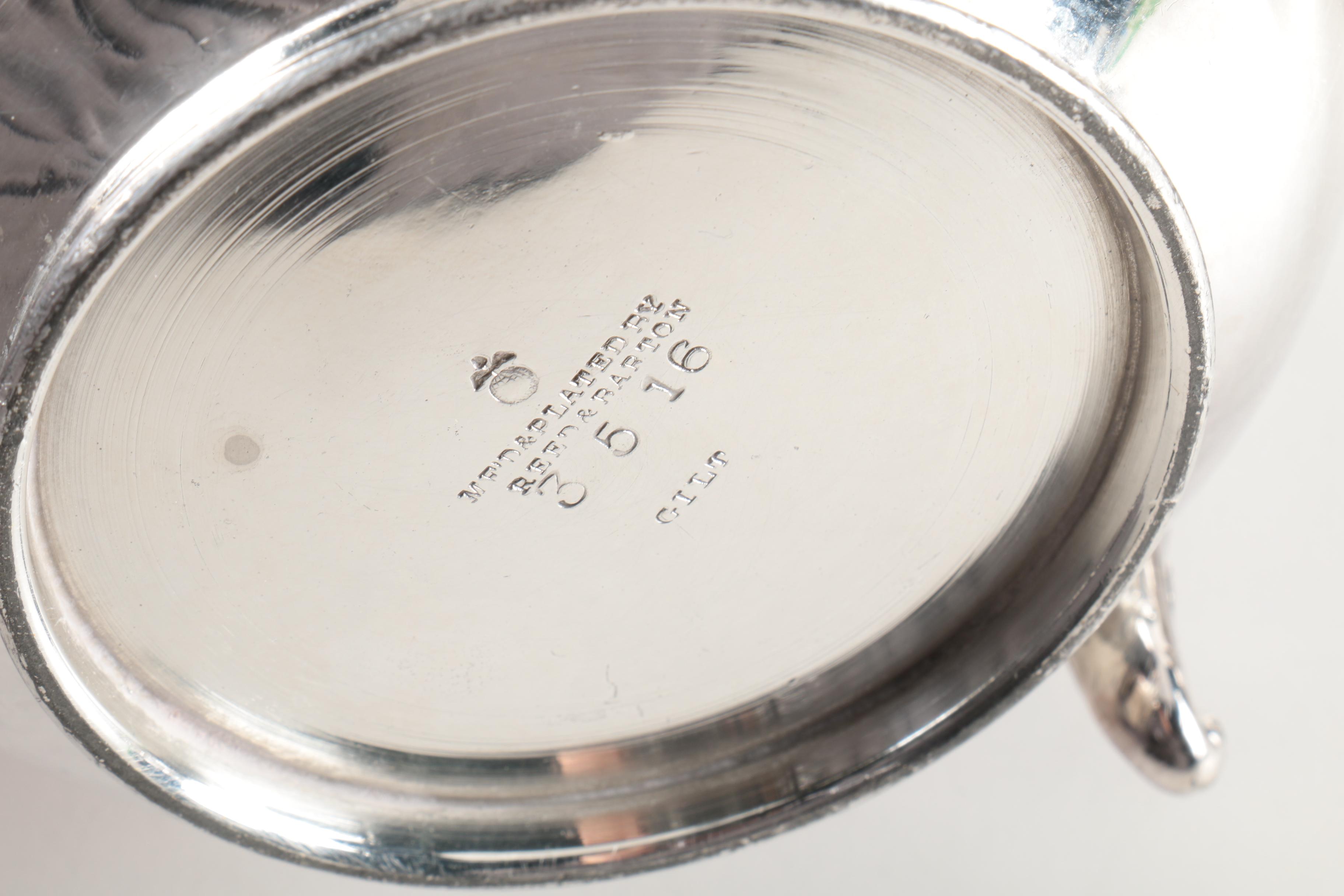 Reed & Barton Silverplate Tea and Coffee Set