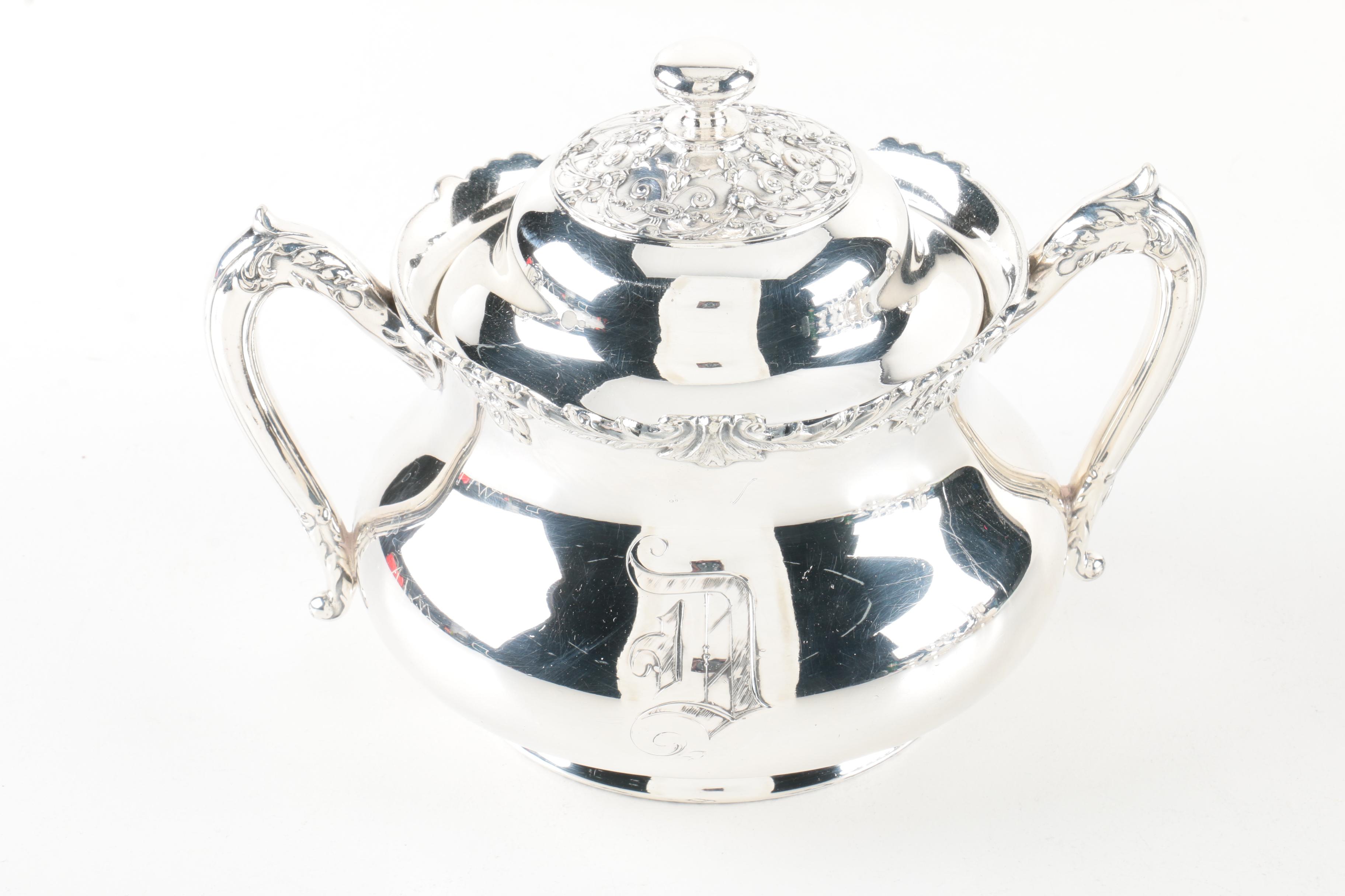 Reed & Barton Silverplate Tea and Coffee Set