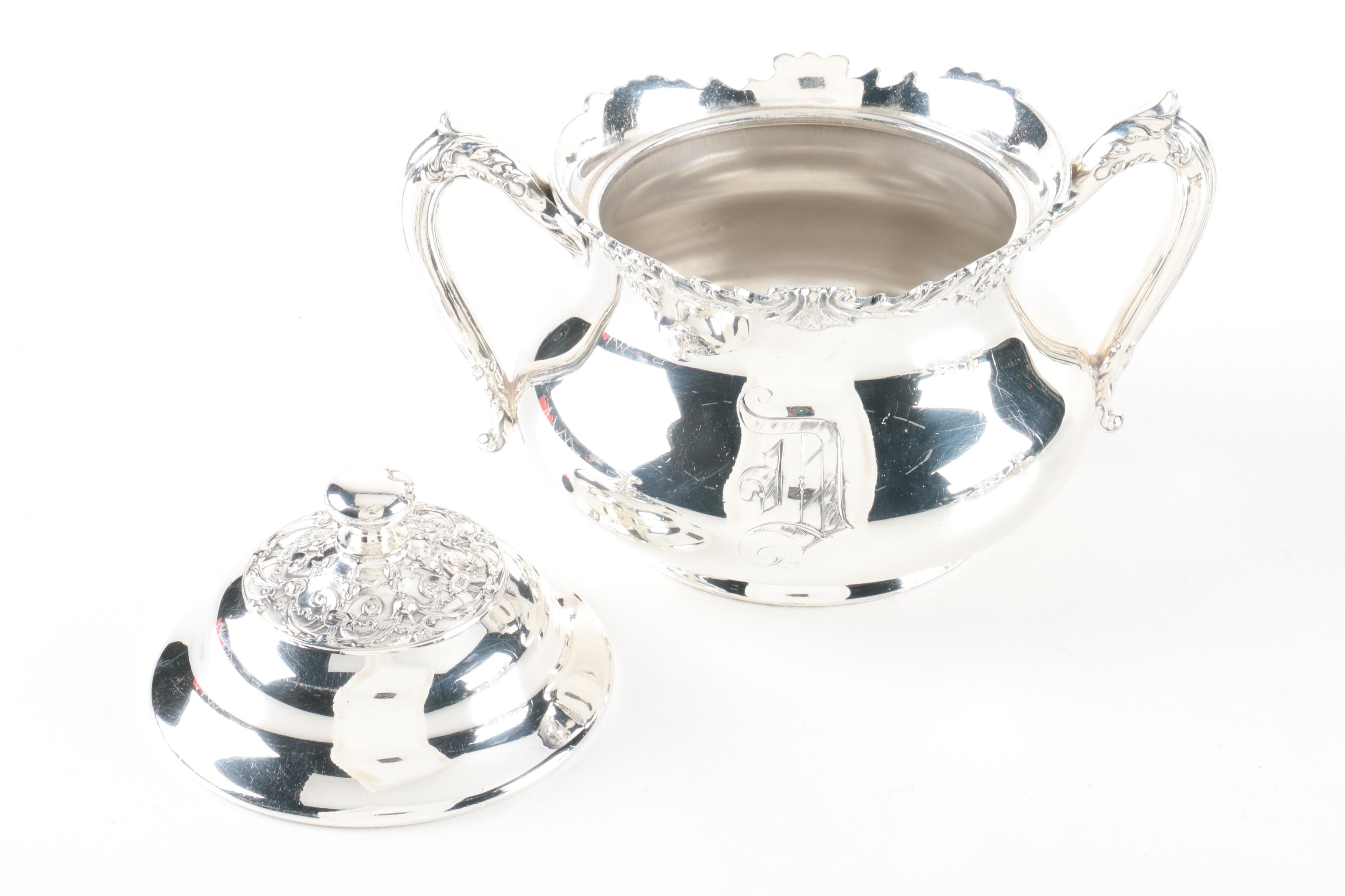 Reed & Barton Silverplate Tea and Coffee Set