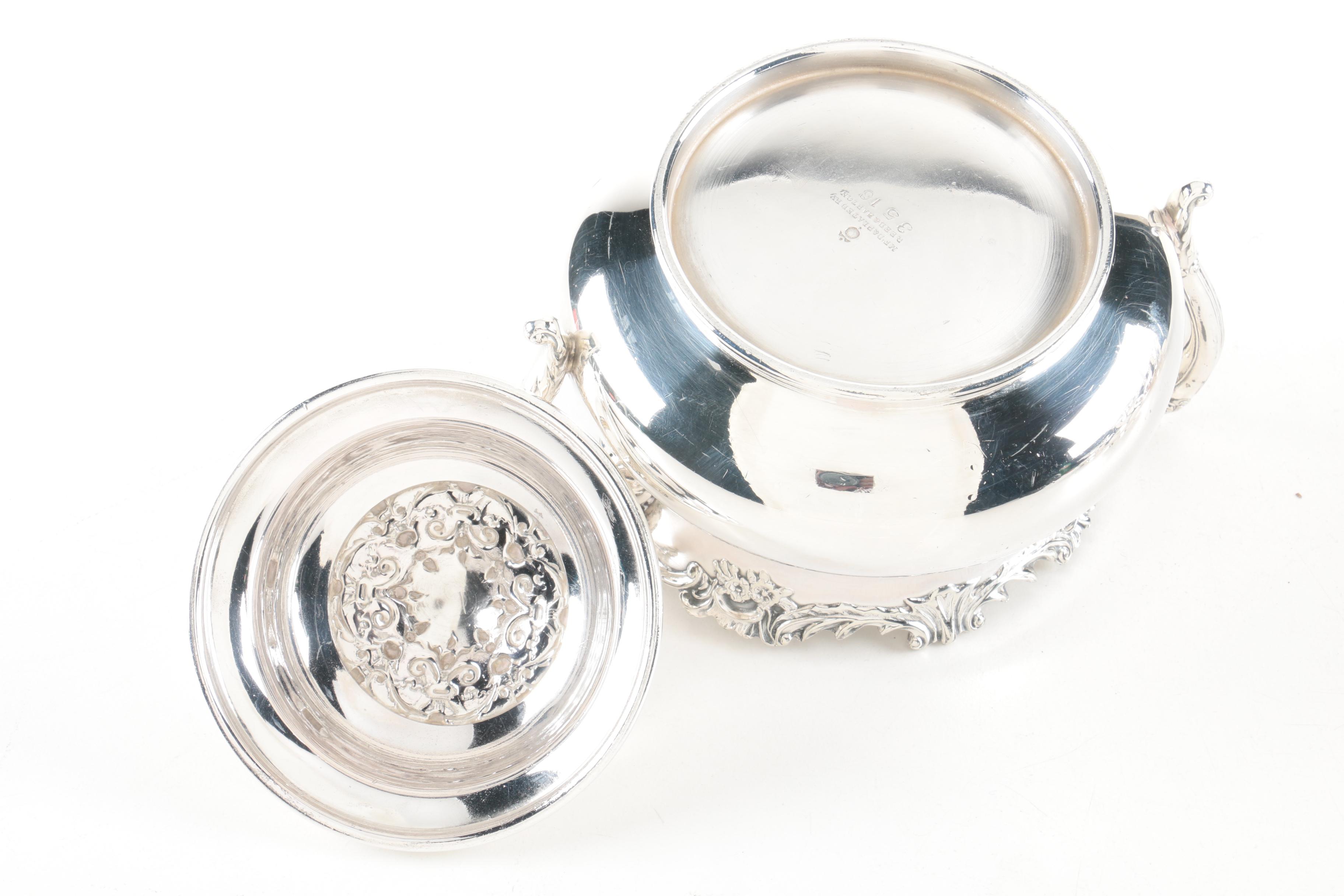 Reed & Barton Silverplate Tea and Coffee Set