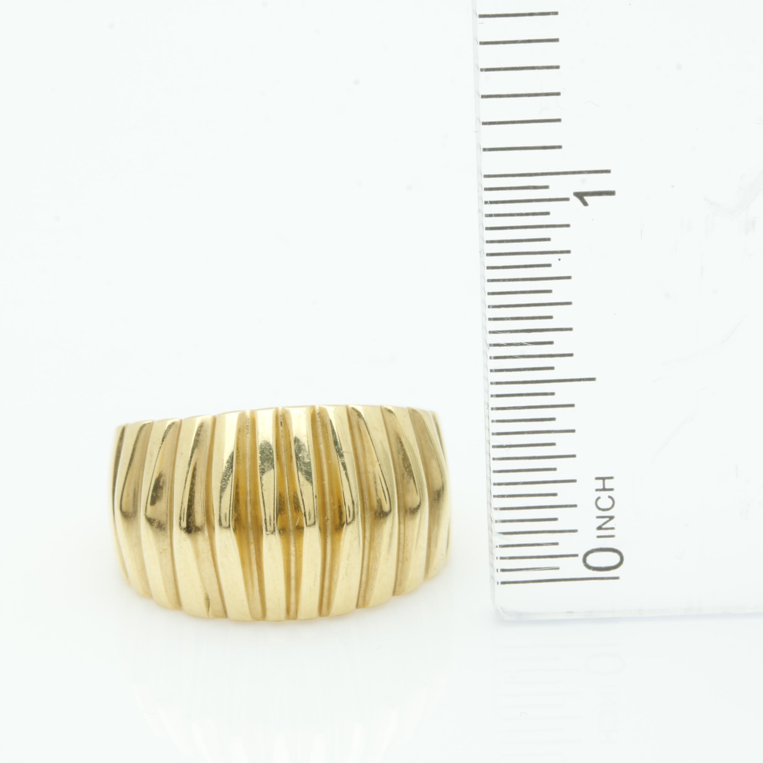 Milor 18K Yellow Gold Ring
