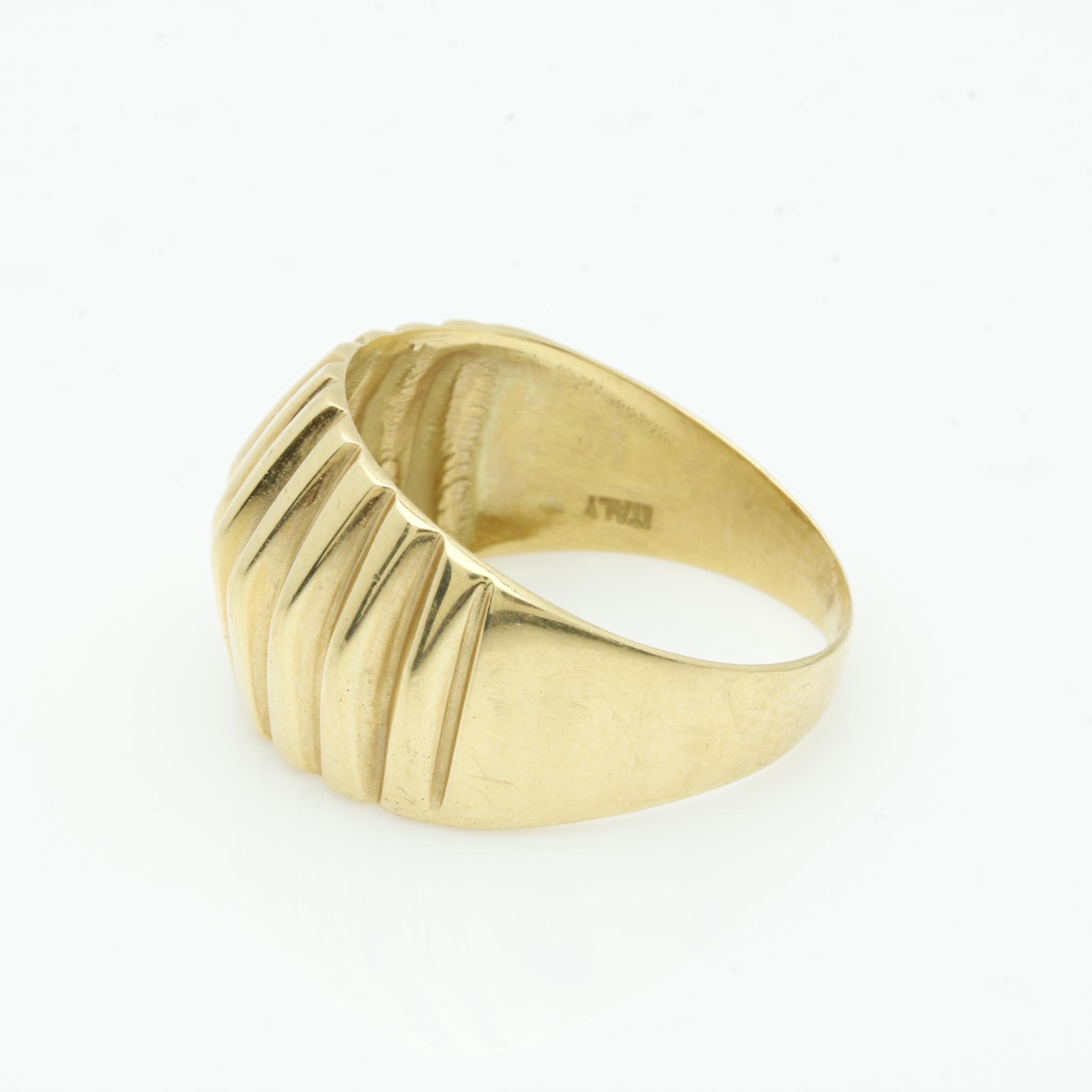 Milor 18K Yellow Gold Ring