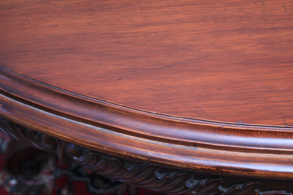 Victorian Style Double Pedestal Dining Table