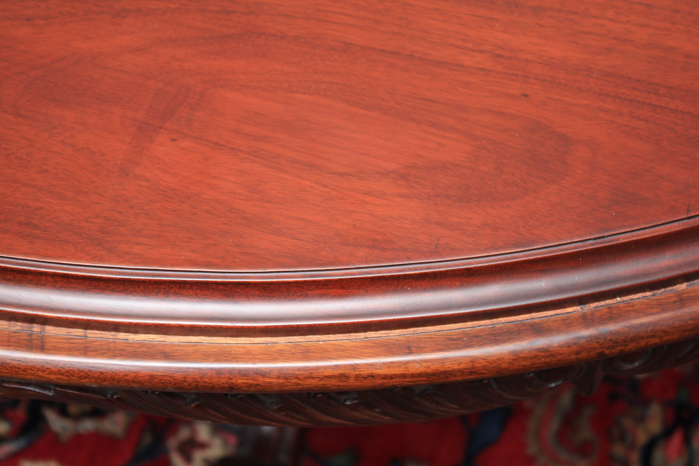 Victorian Style Double Pedestal Dining Table