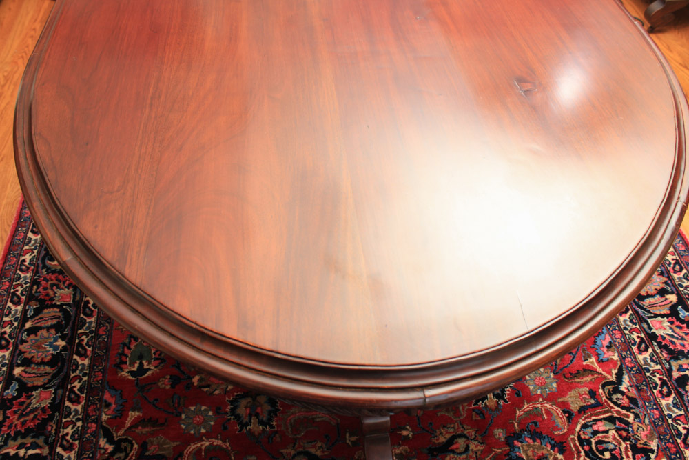 Victorian Style Double Pedestal Dining Table