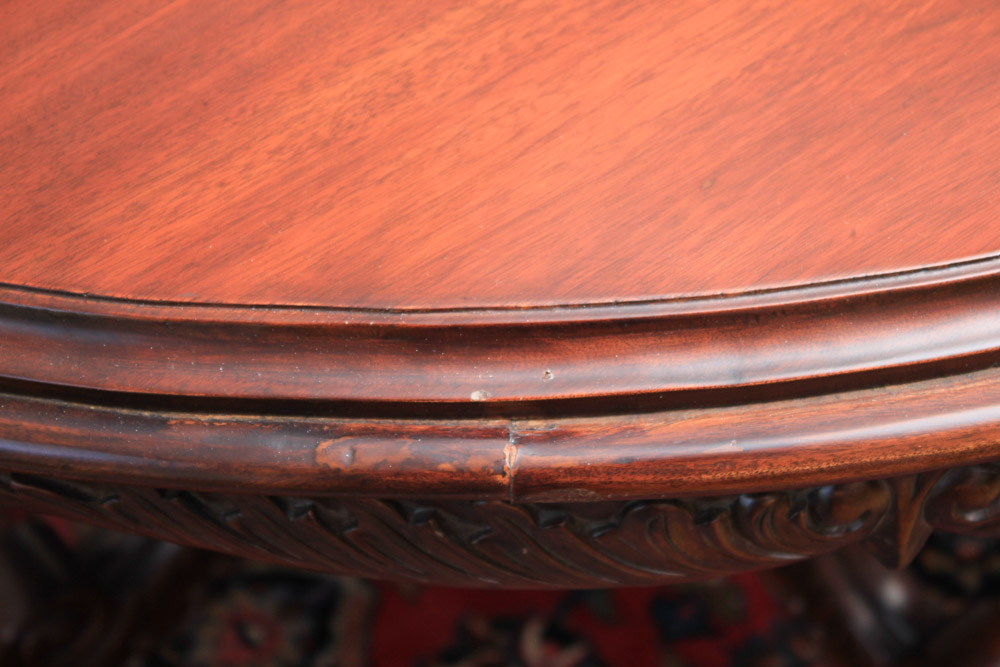 Victorian Style Double Pedestal Dining Table