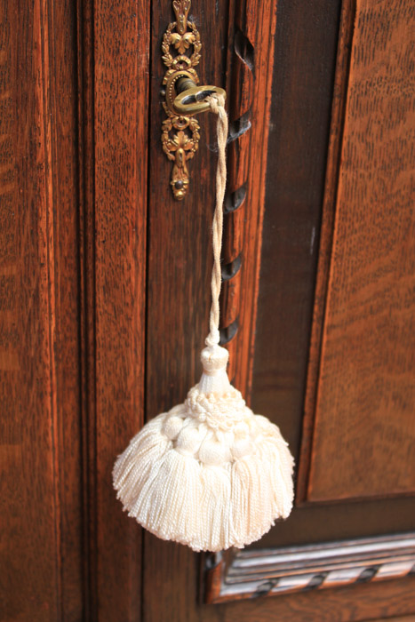 French Art Deco Carved Oak Buffet