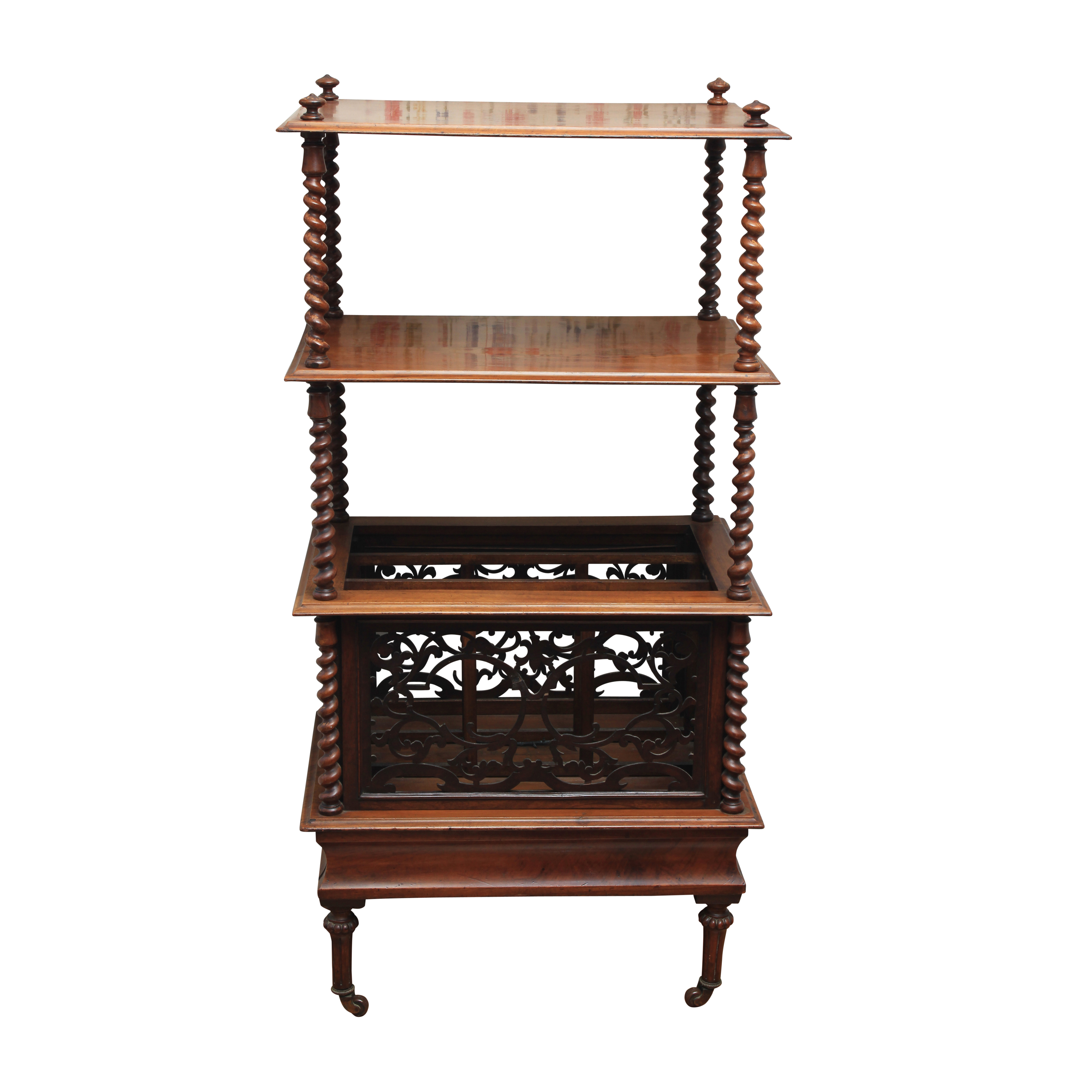 Antique Music Stand Etagere Shelf