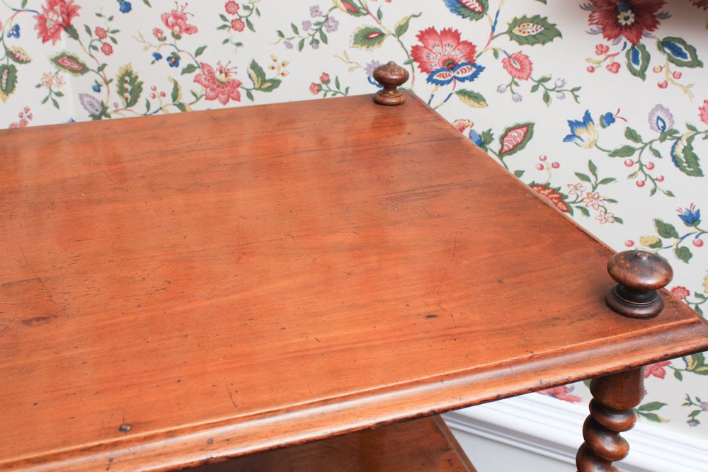 Antique Music Stand Etagere Shelf