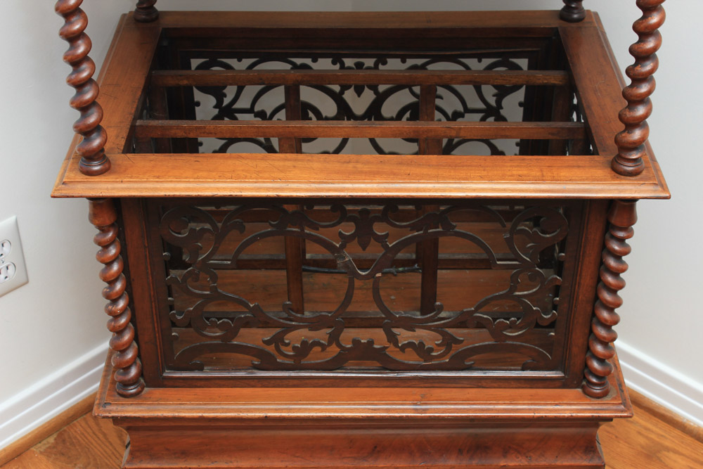 Antique Music Stand Etagere Shelf