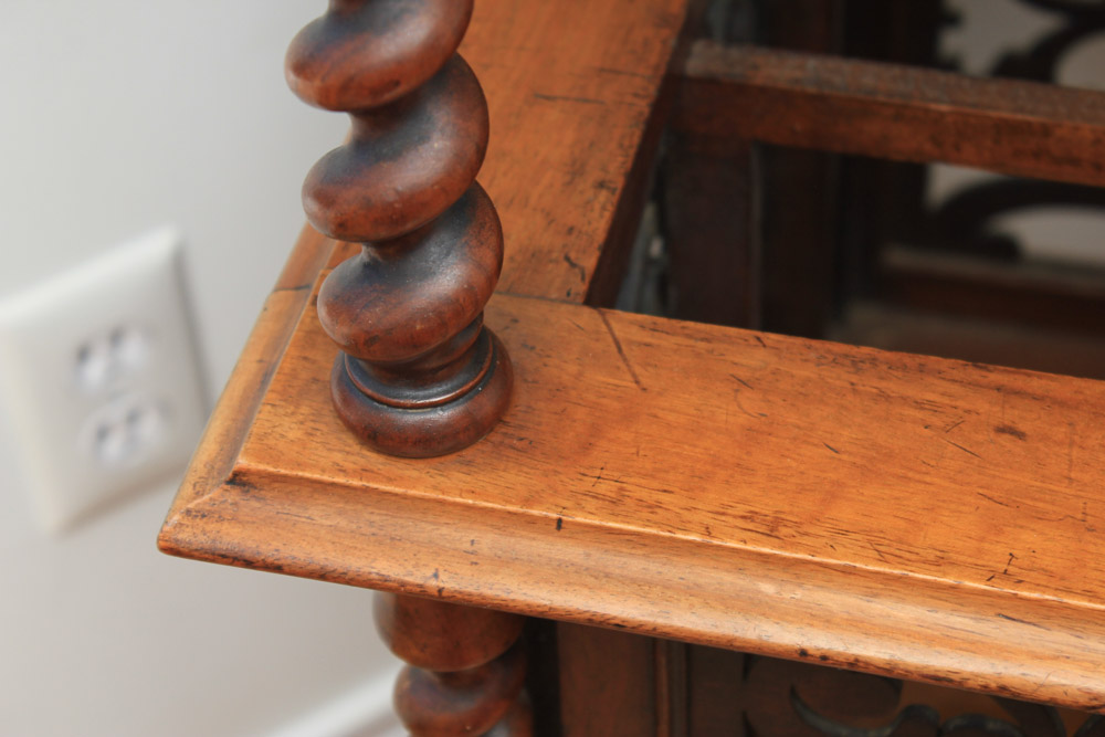 Antique Music Stand Etagere Shelf