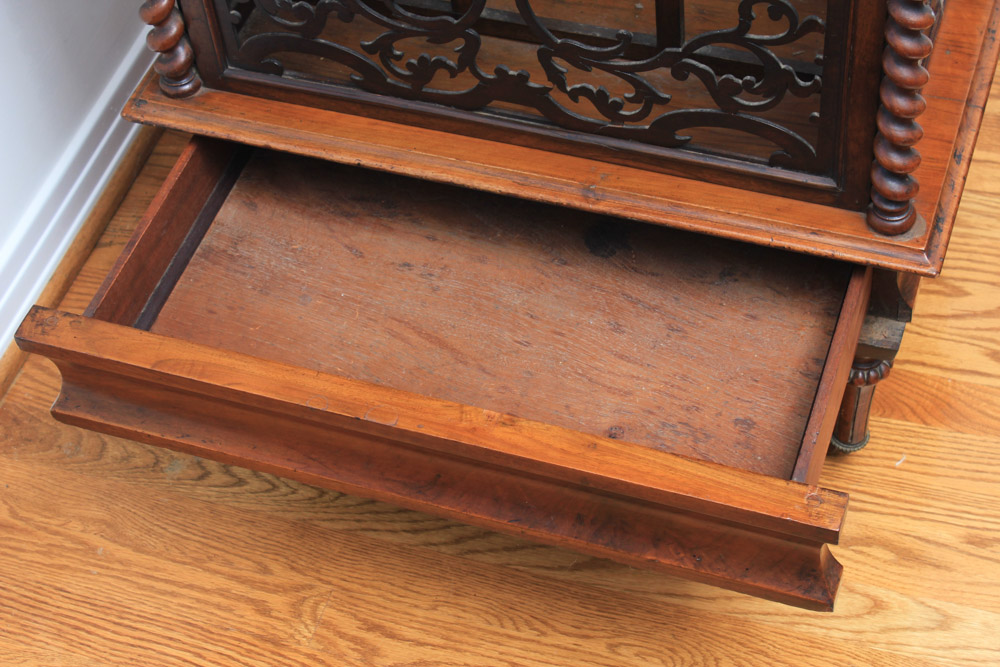 Antique Music Stand Etagere Shelf