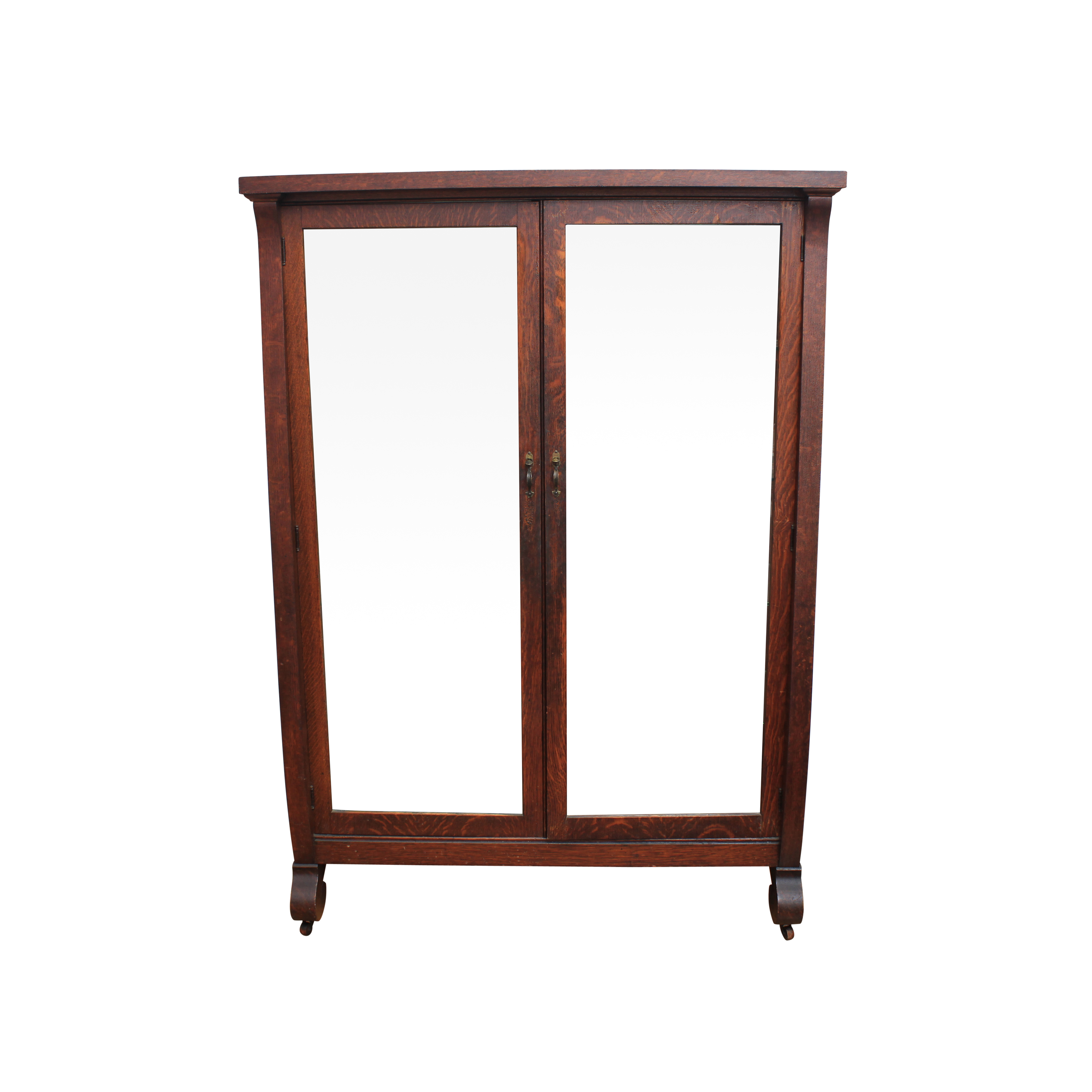 Antique Oak China Cabinet