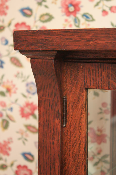 Antique Oak China Cabinet