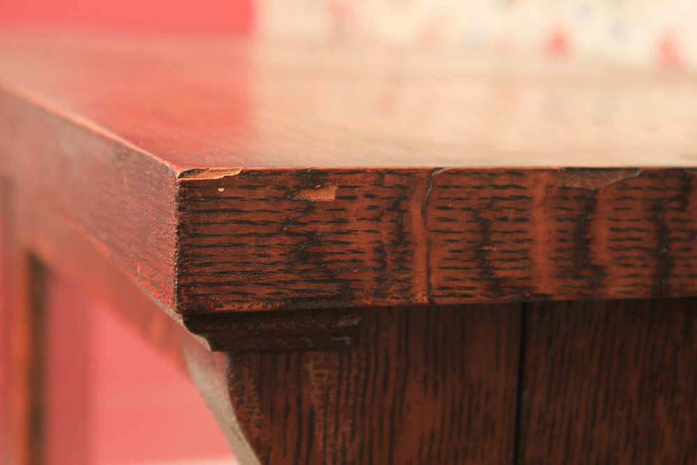 Antique Oak China Cabinet