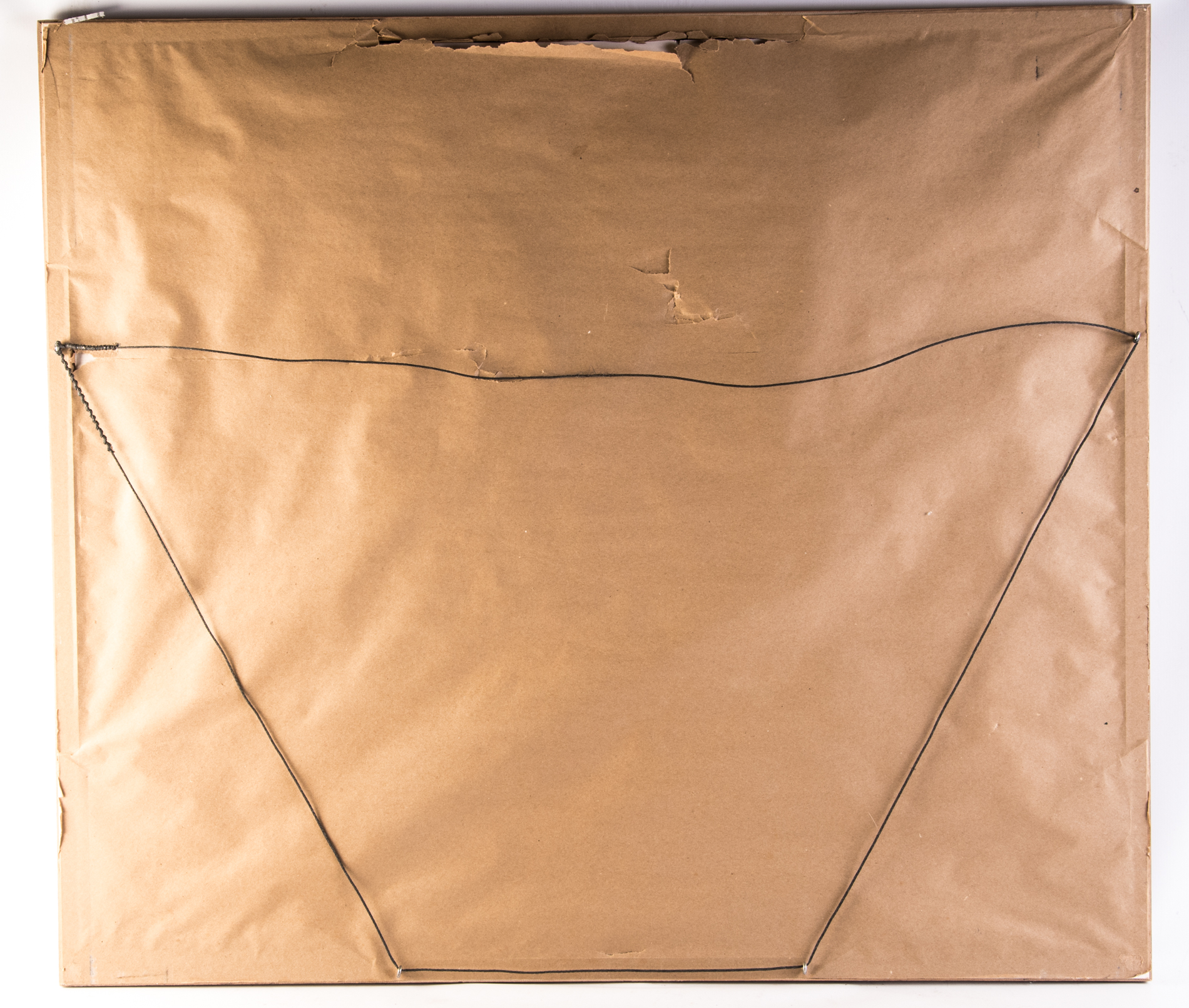 Edward Everett Henry 1928 Color Lithograph "The New Map of the World"