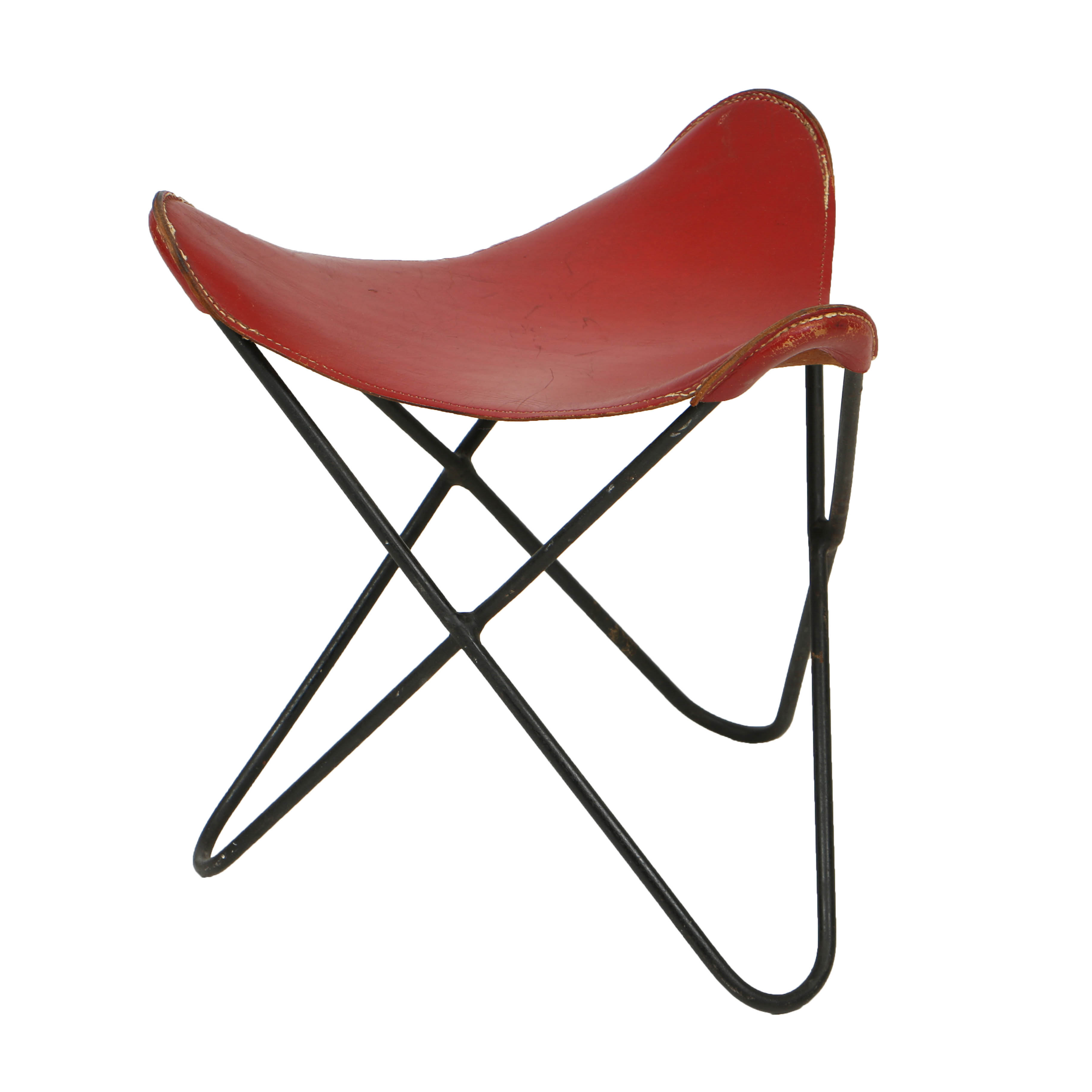 Vintage "Butterfly" Sling Stool after Jorge Ferrari-Hardoy