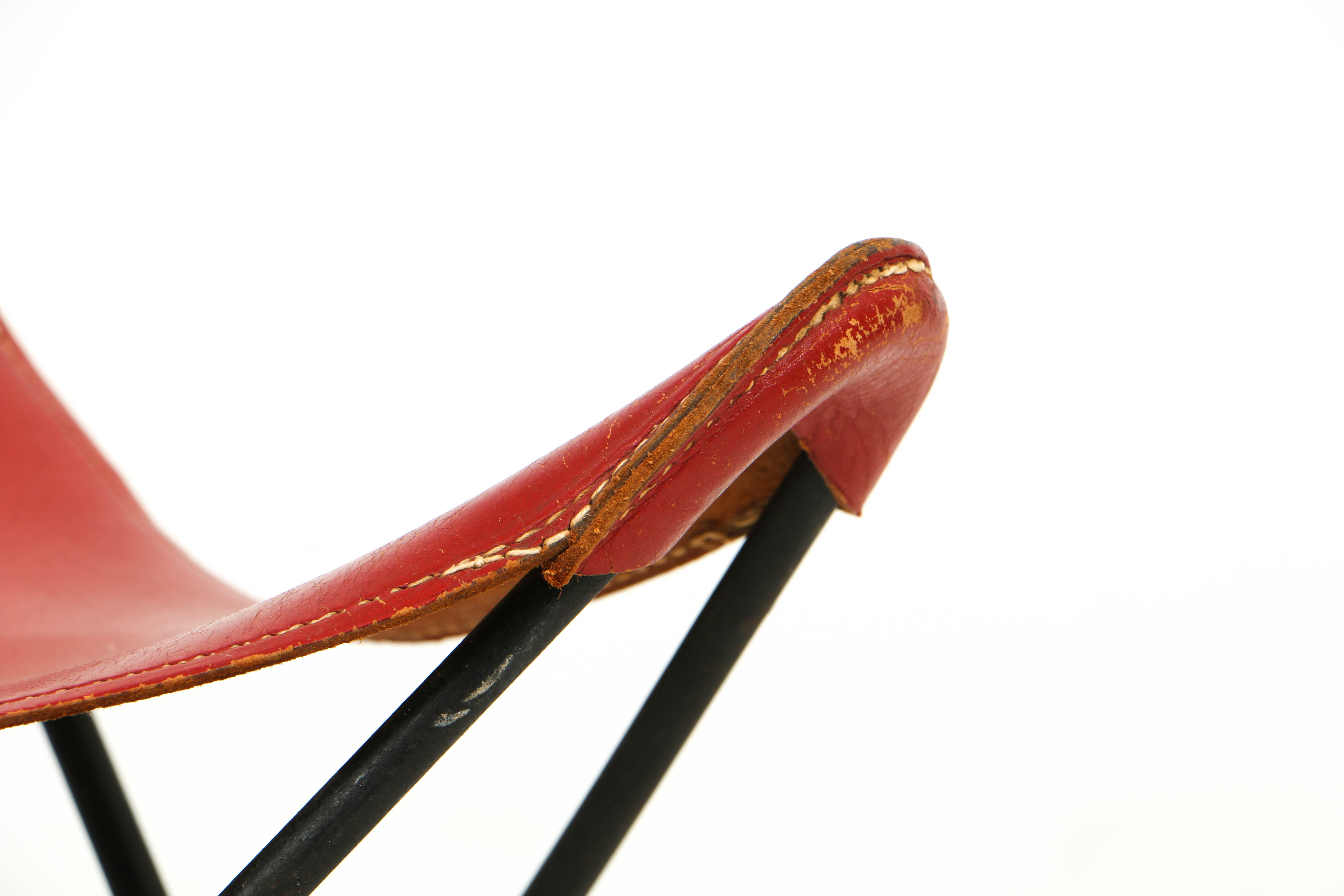 Vintage "Butterfly" Sling Stool after Jorge Ferrari-Hardoy