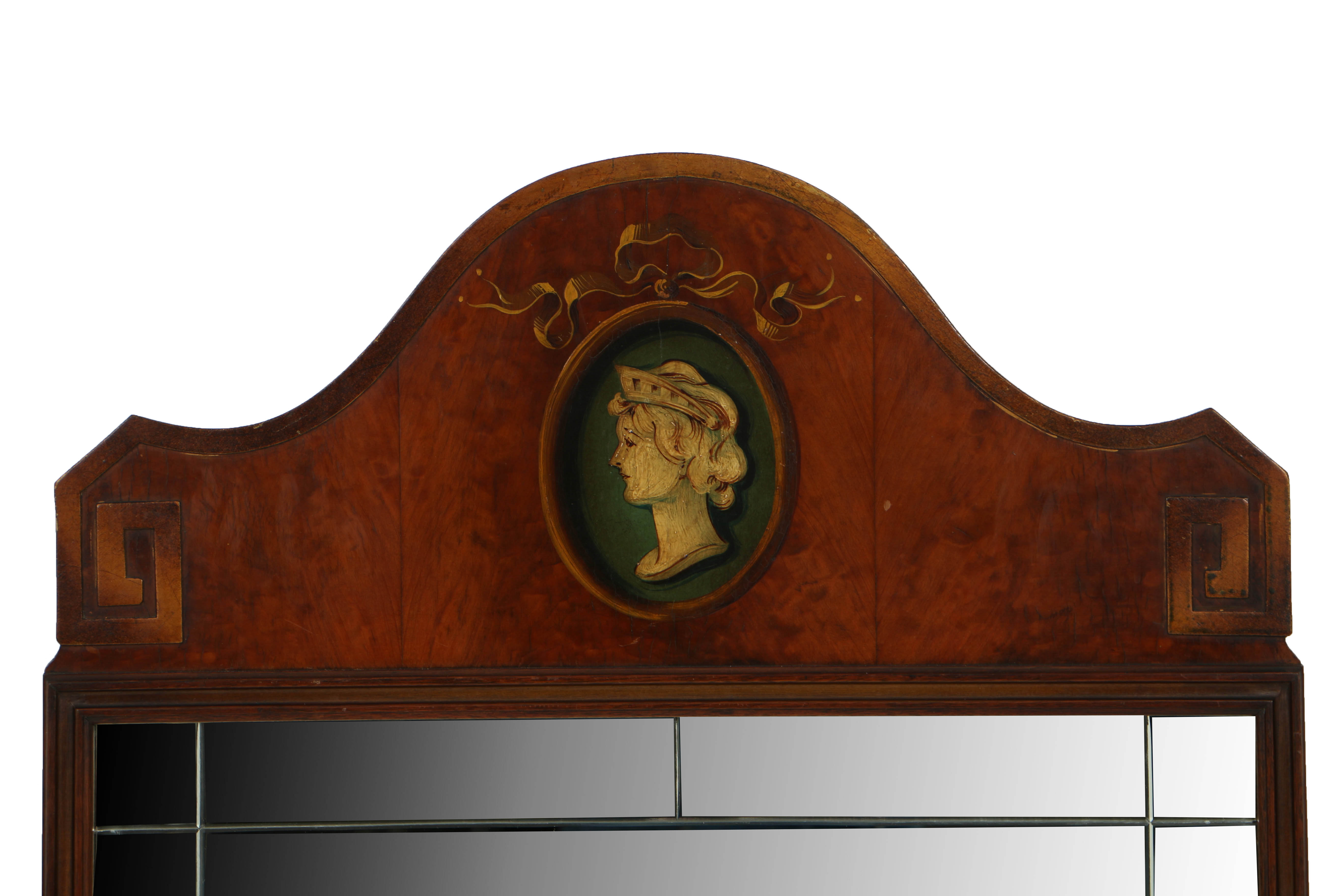 Vintage Neoclassical Style Wall Mirror by Bethlehem Furniture Company