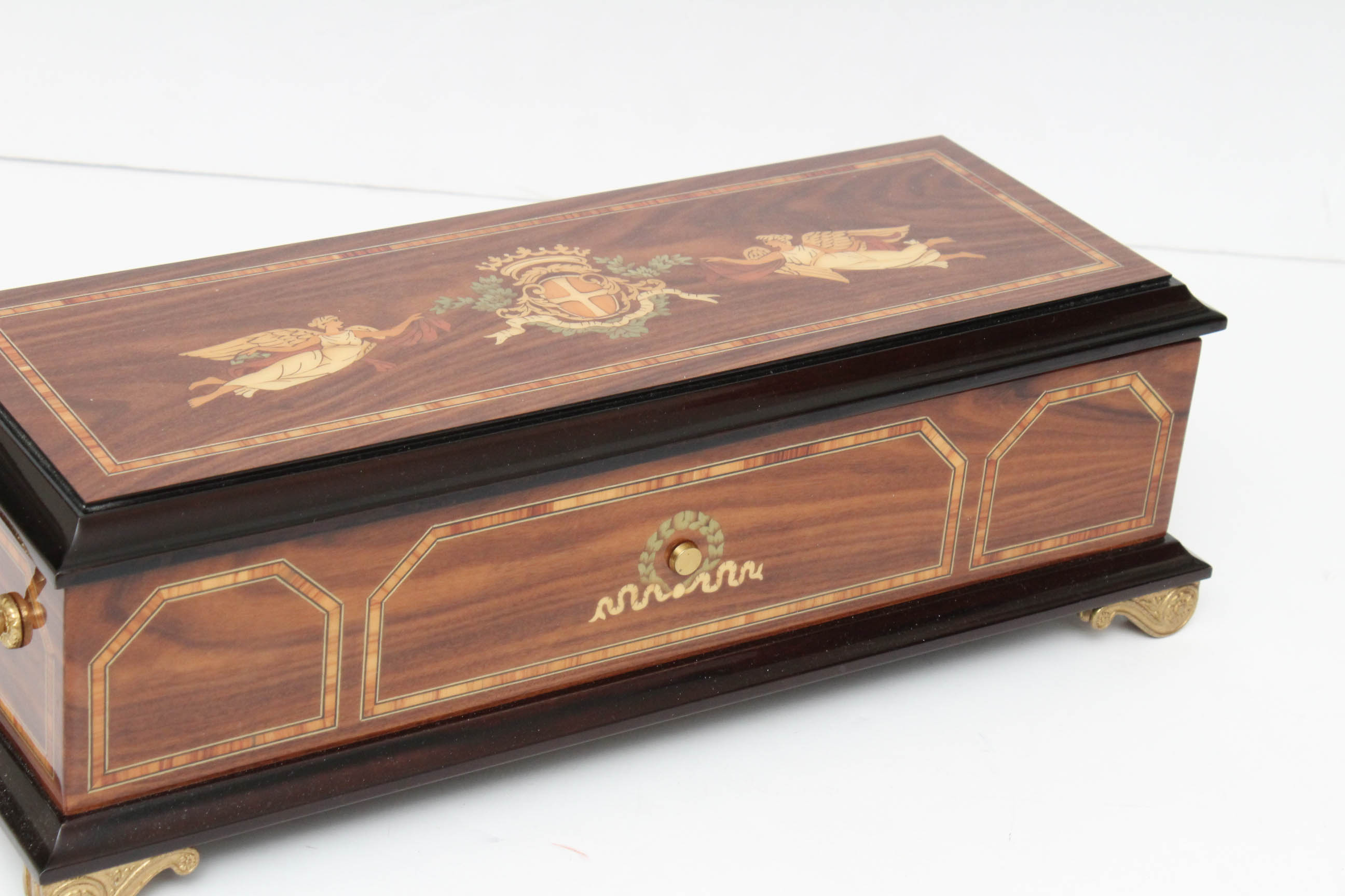 1988 La Musica D'Italia Grand Opera Music Box by Franklin Mint