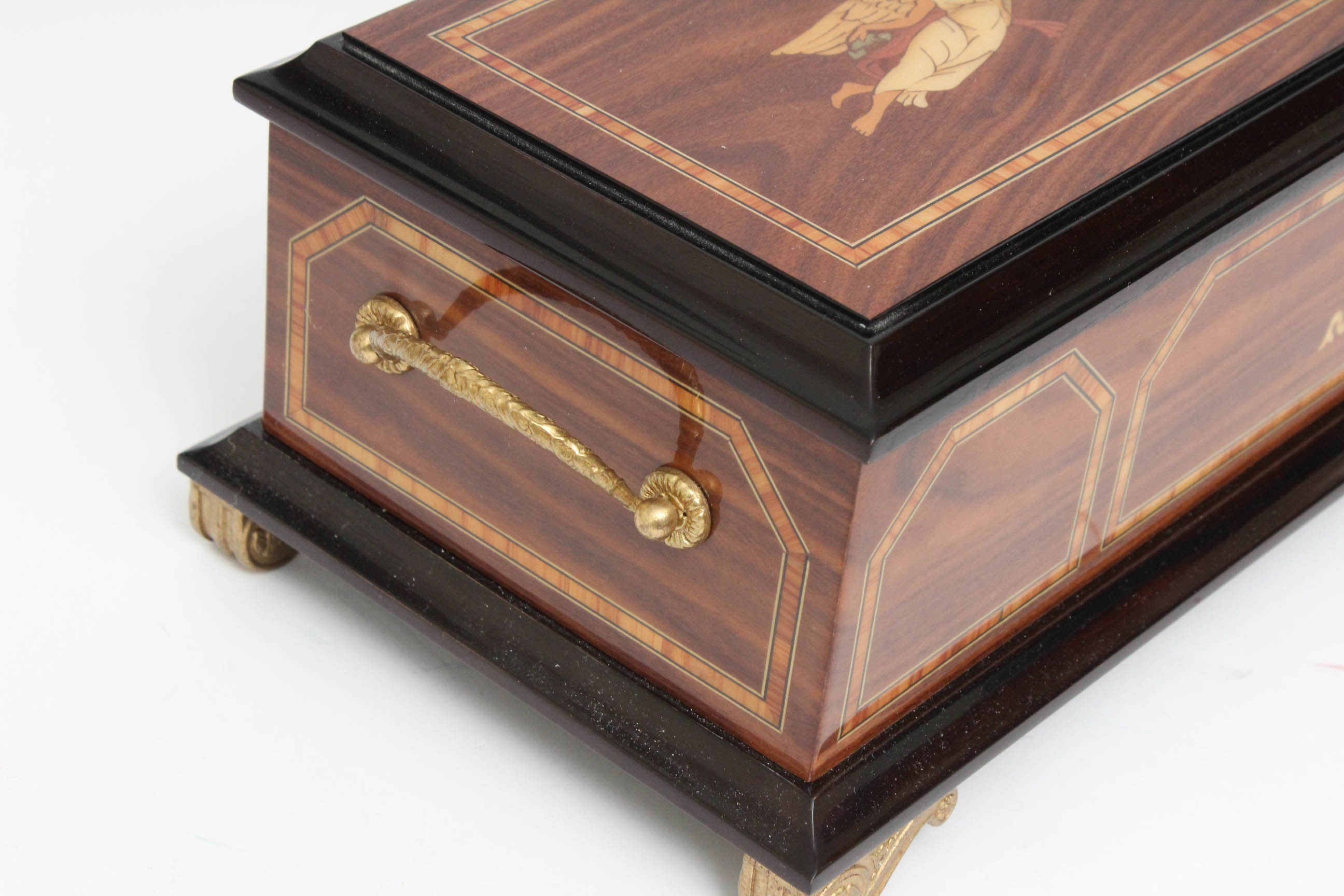 1988 La Musica D'Italia Grand Opera Music Box by Franklin Mint