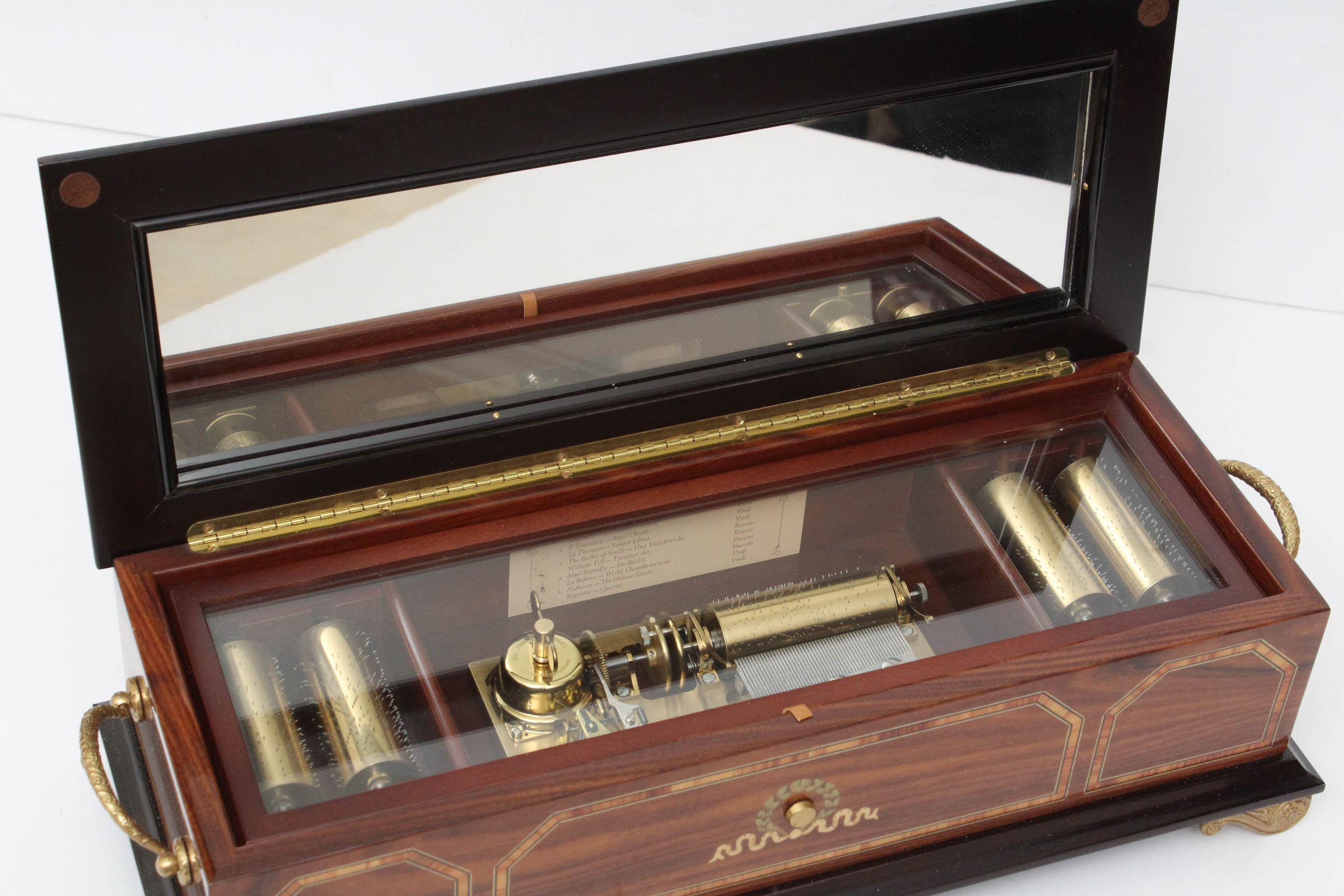 1988 La Musica D'Italia Grand Opera Music Box by Franklin Mint