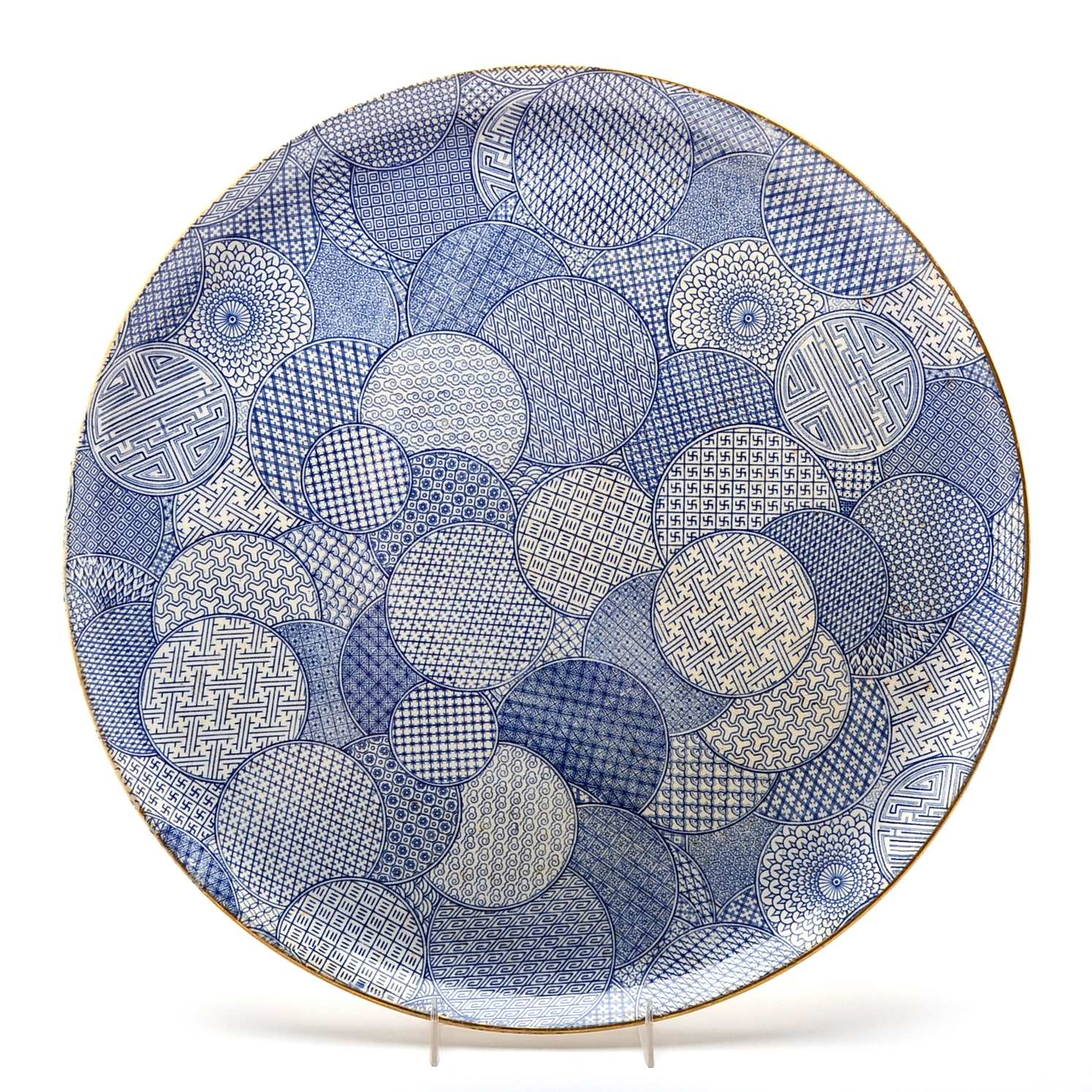 Royal Worcester Porcelain Imari Design Charger