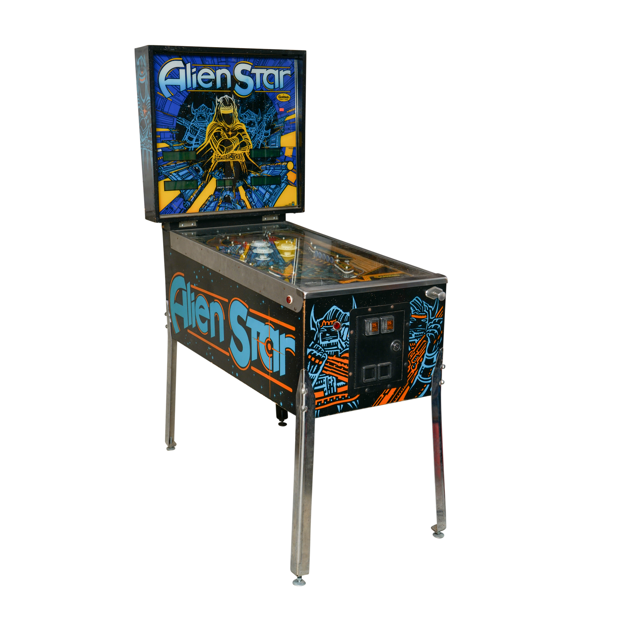 1984 Gottlieb "Alien Star" Pinball Machine