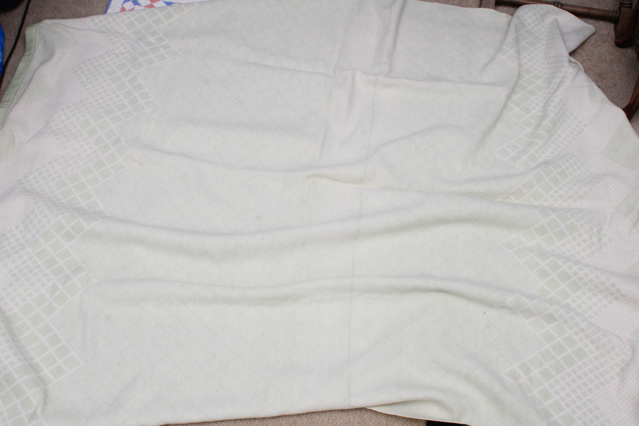 Vintage Esmond Blanket and Handmade Quilt