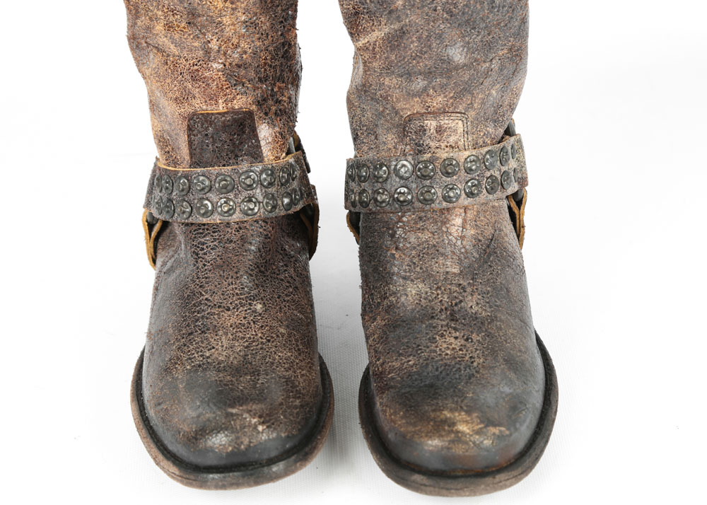 Frye Phillip Studded Harness Riding Boots