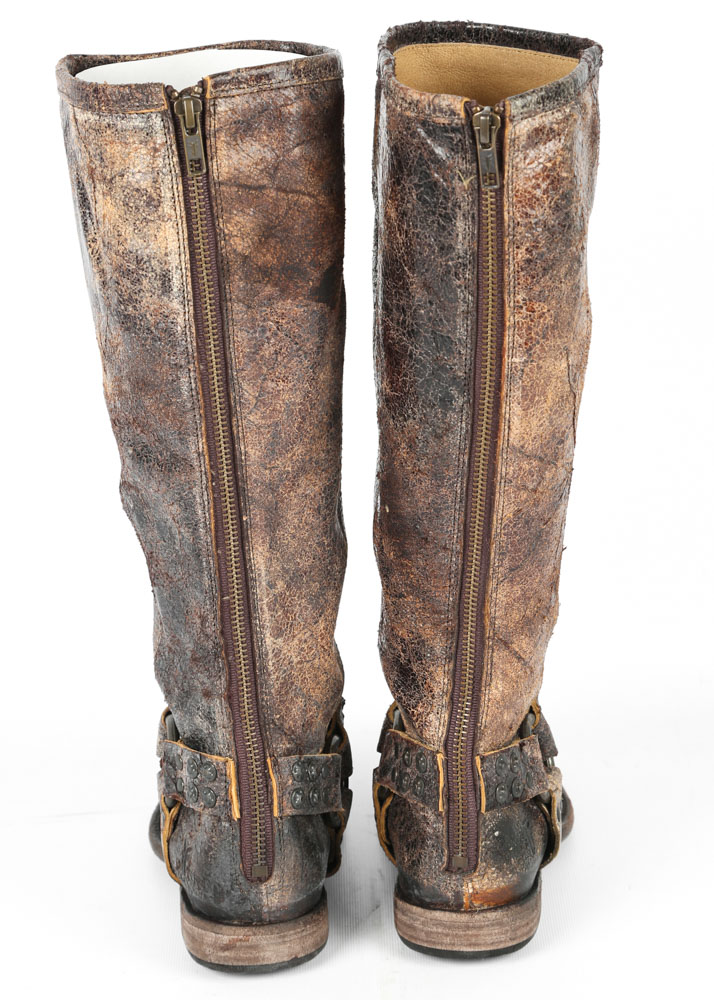 Frye Phillip Studded Harness Riding Boots
