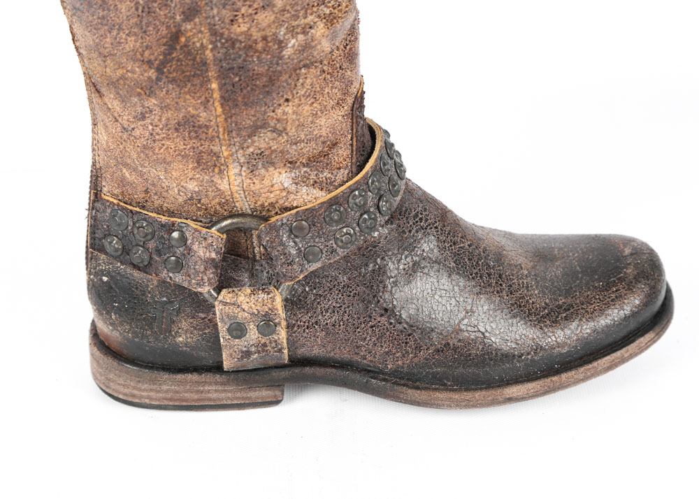 Frye Phillip Studded Harness Riding Boots