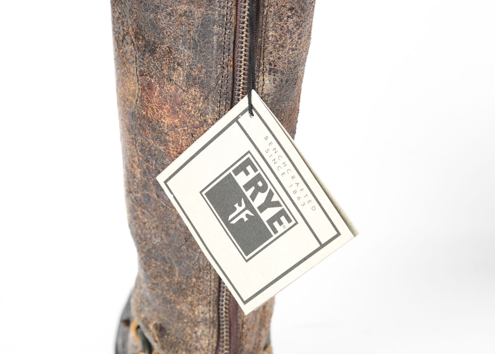 Frye Phillip Studded Harness Riding Boots