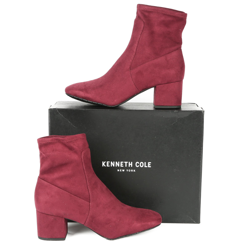 Kenneth Cole Micro-Suede "Nikki" Boots