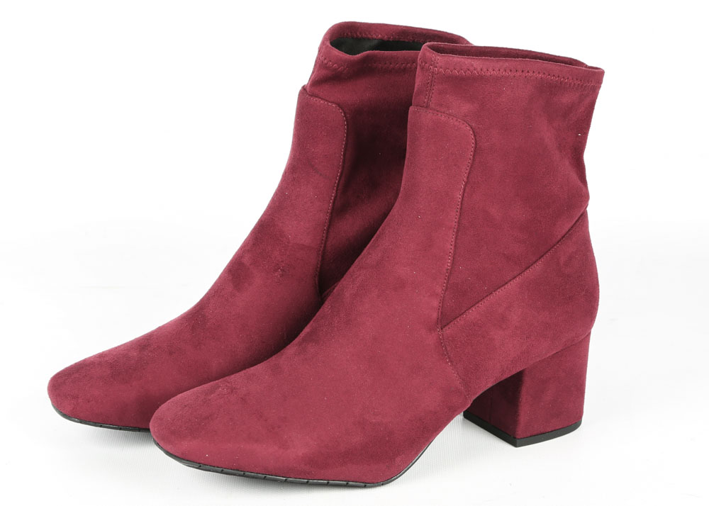 Kenneth Cole Micro-Suede "Nikki" Boots