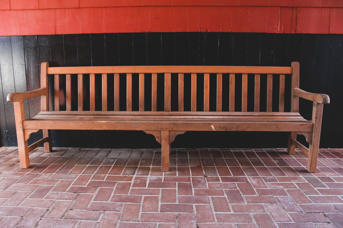 Extra-Long Teak Garden Bench by Country Casual