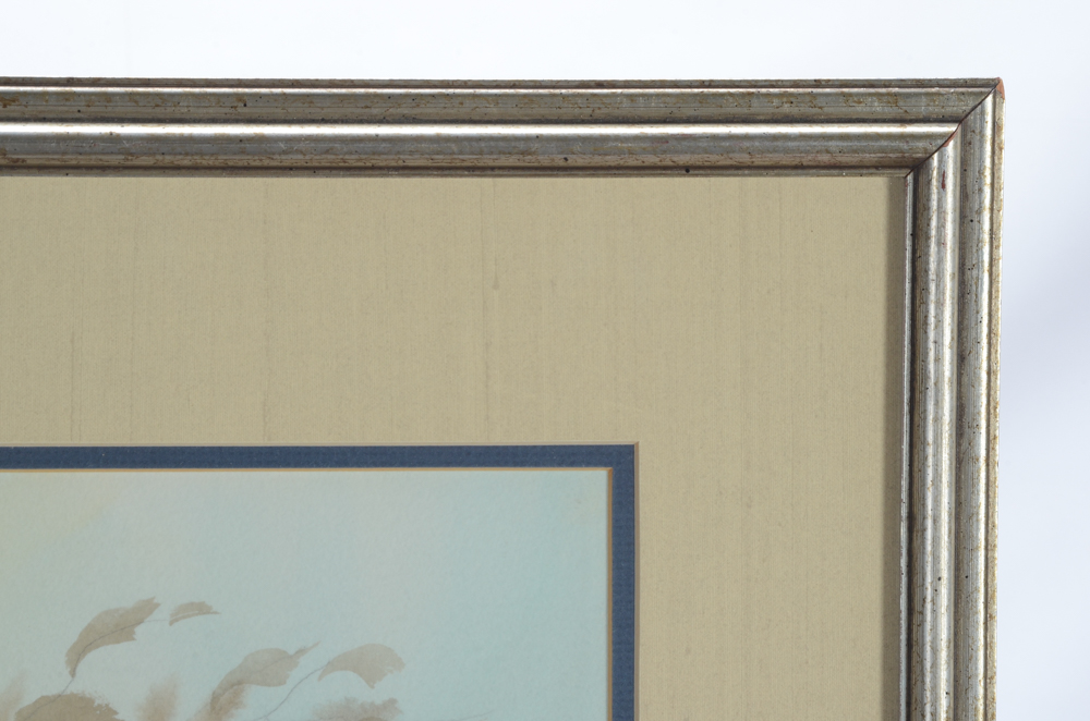 Pair of Original Watercolor Paintings of Birds