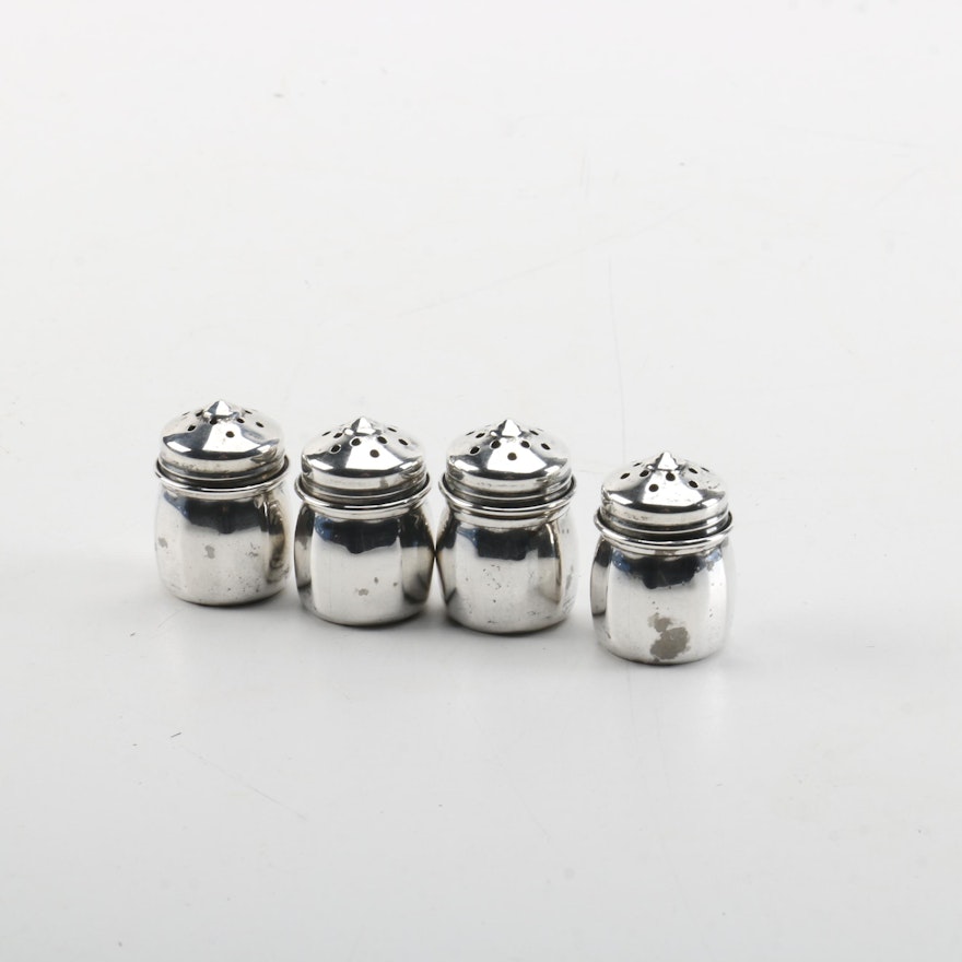 Sterling Silver Condiment Shakers