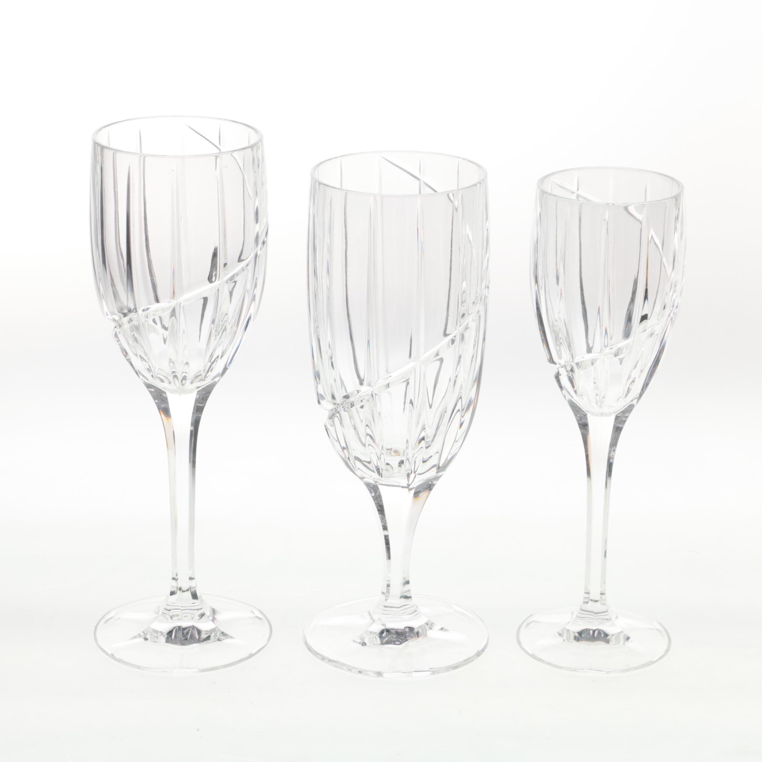 Mikasa "Uptown" Crystal Stemware