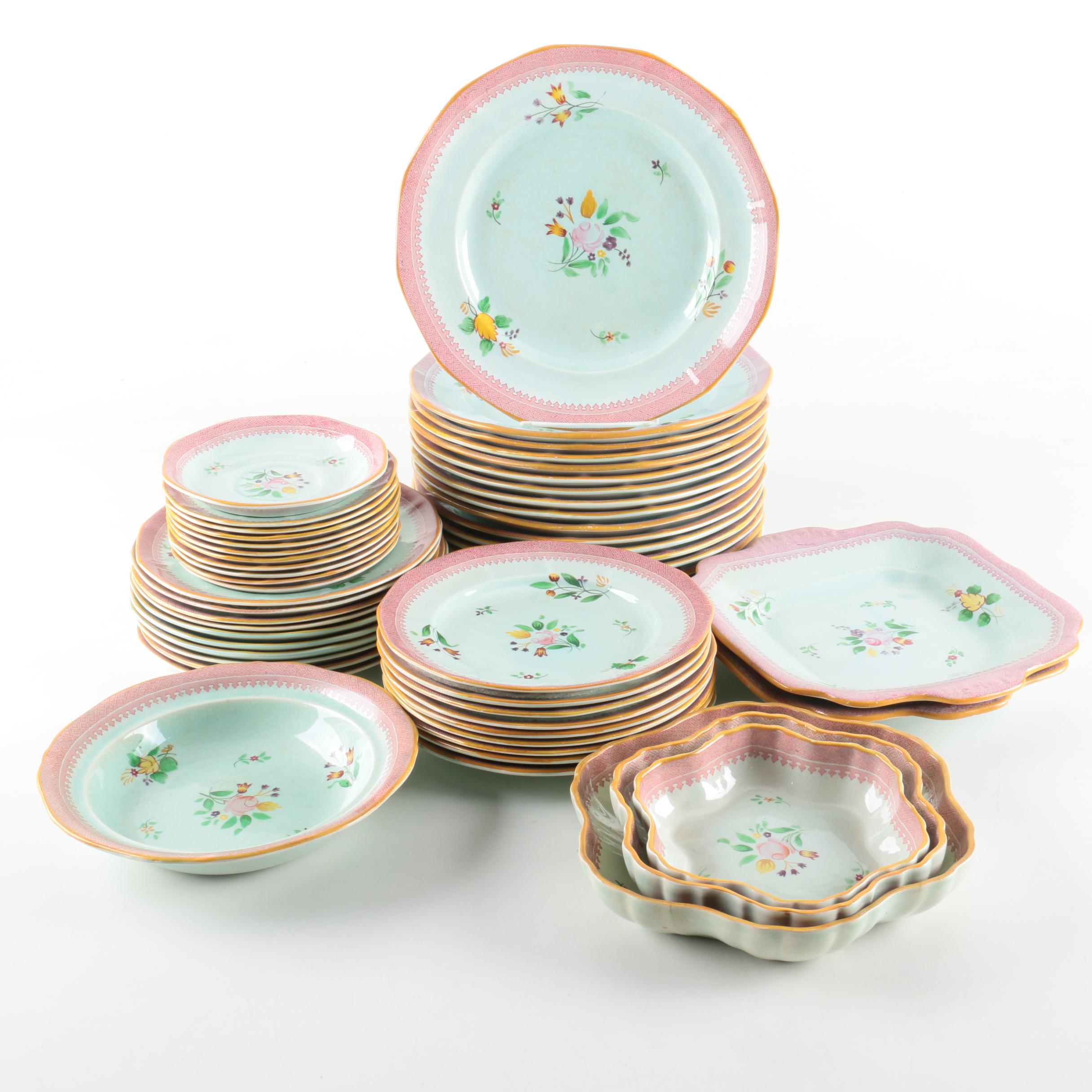 Adams Calyx Ware Hand Painted Tableware