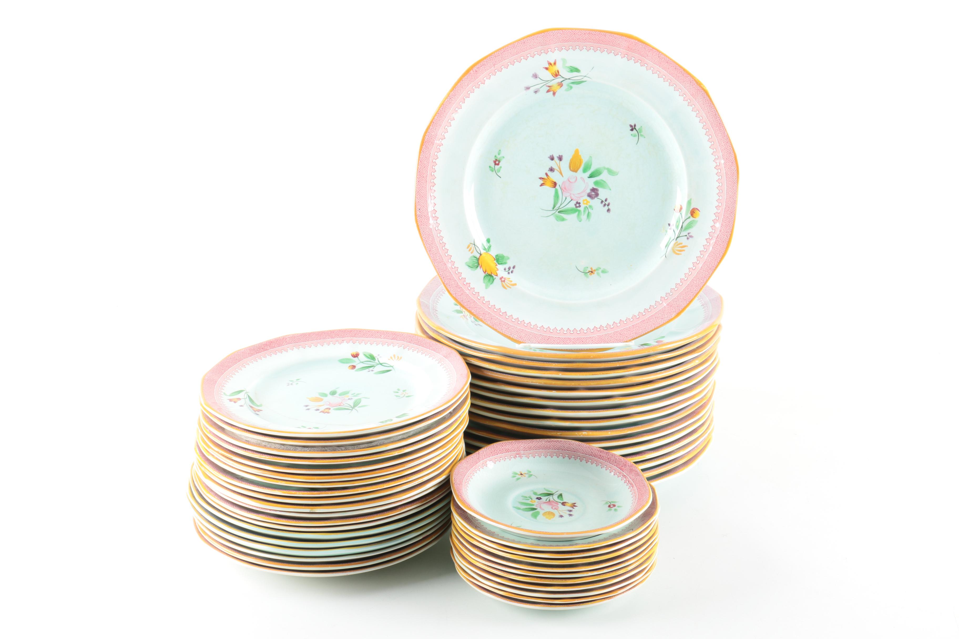 Adams Calyx Ware Hand Painted Tableware