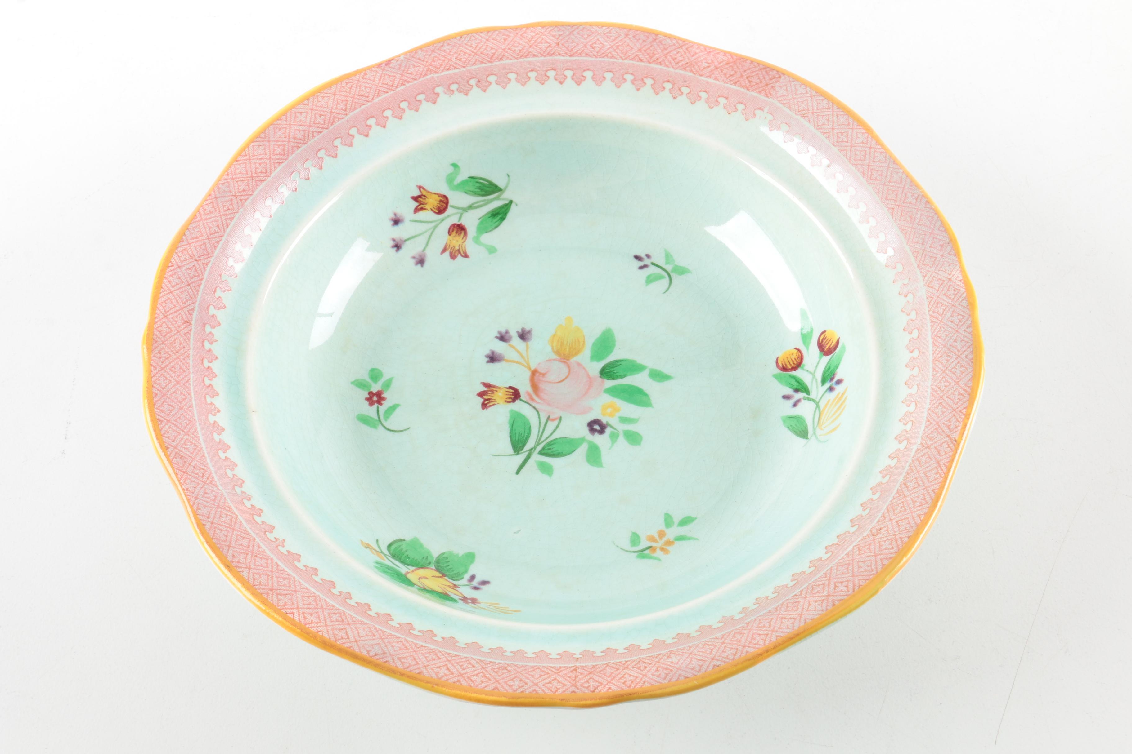 Adams Calyx Ware Hand Painted Tableware