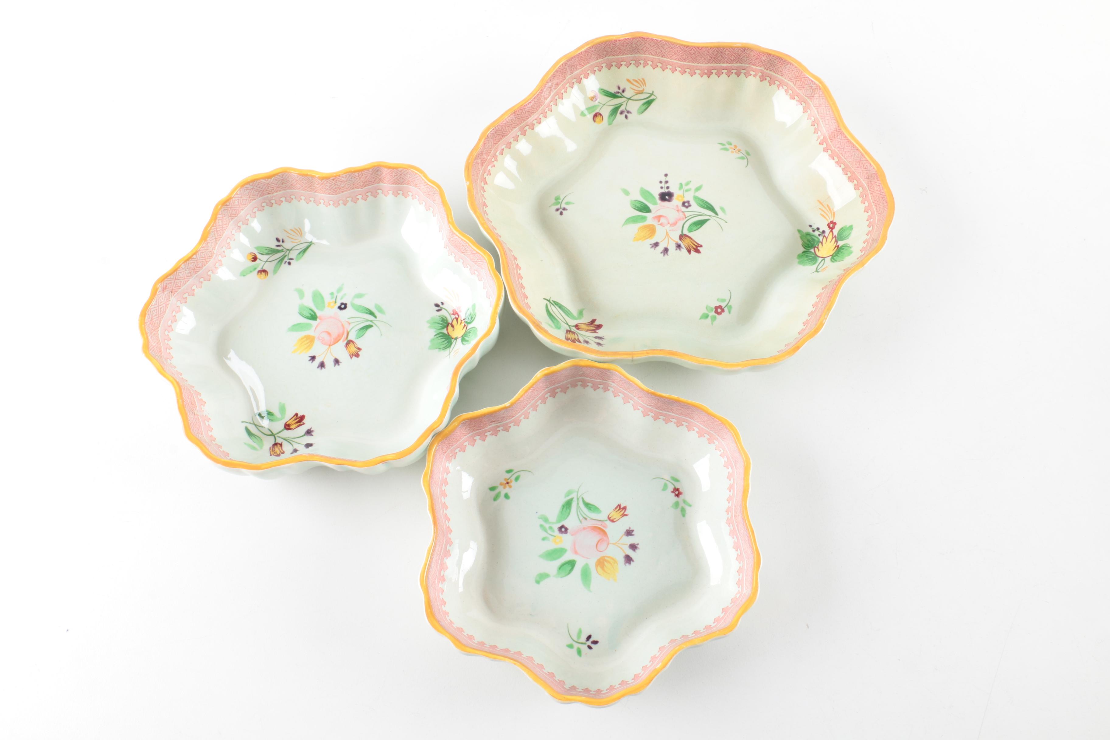 Adams Calyx Ware Hand Painted Tableware