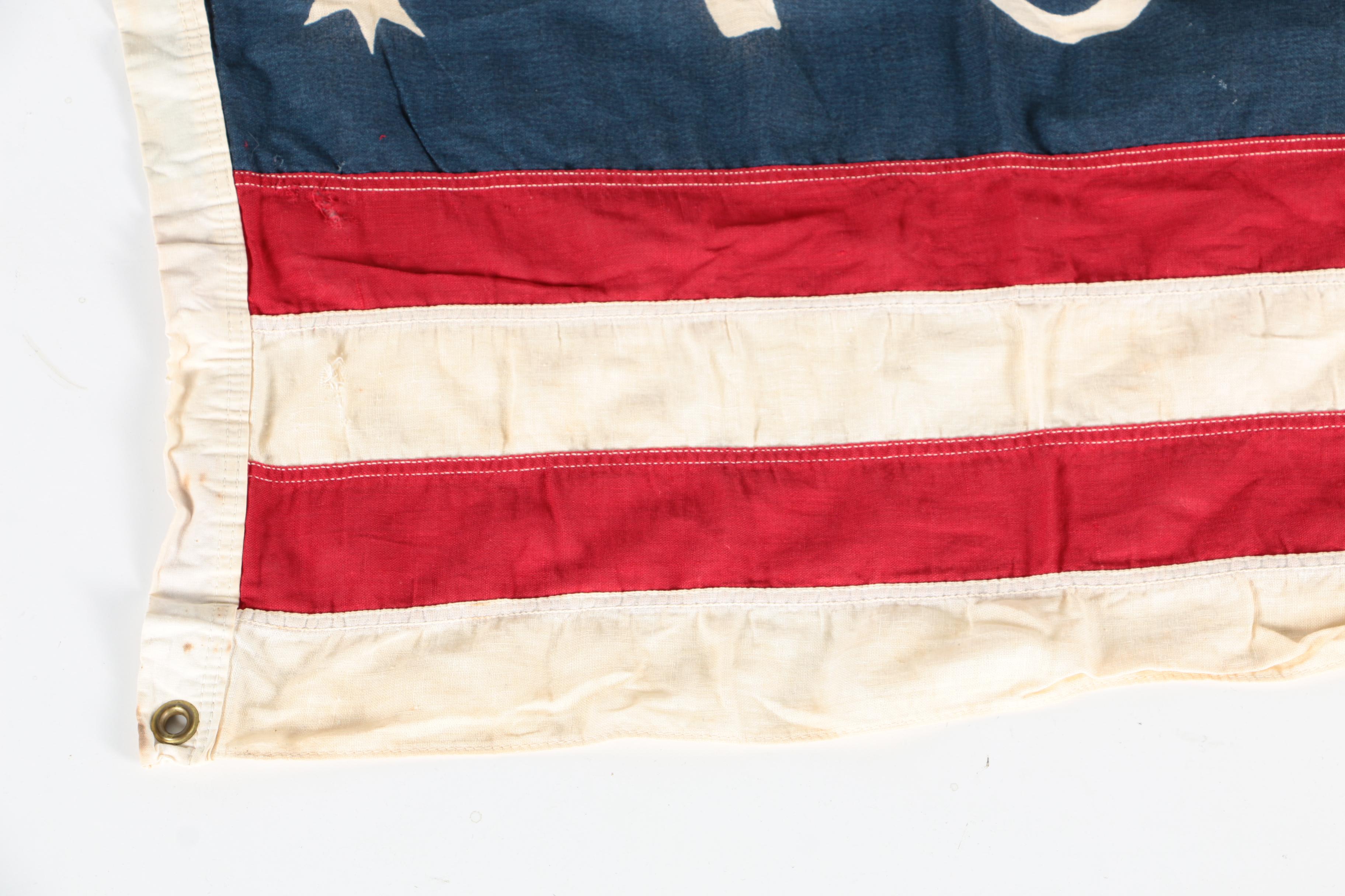 U.S. Bennington Cotton Flag