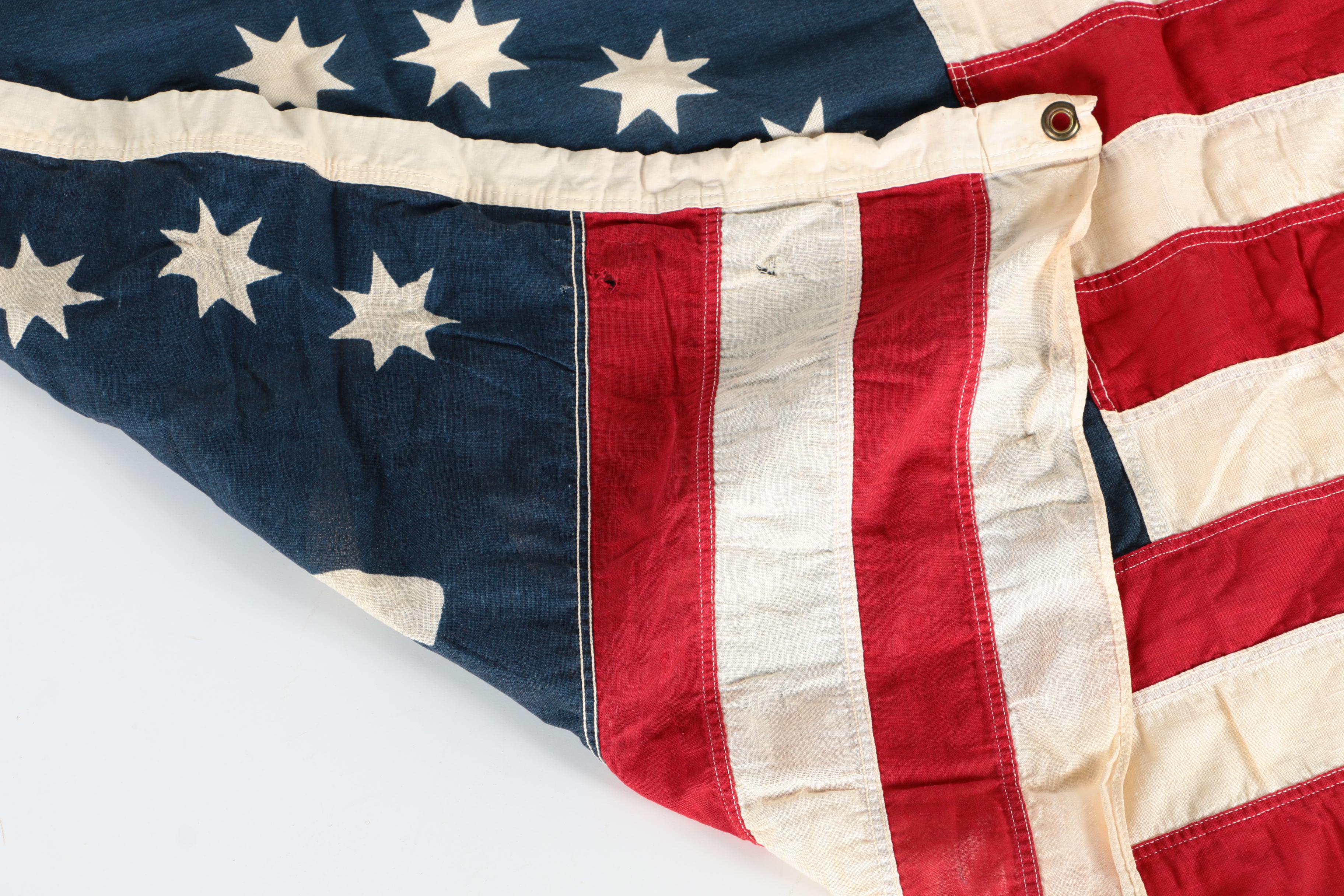U.S. Bennington Cotton Flag