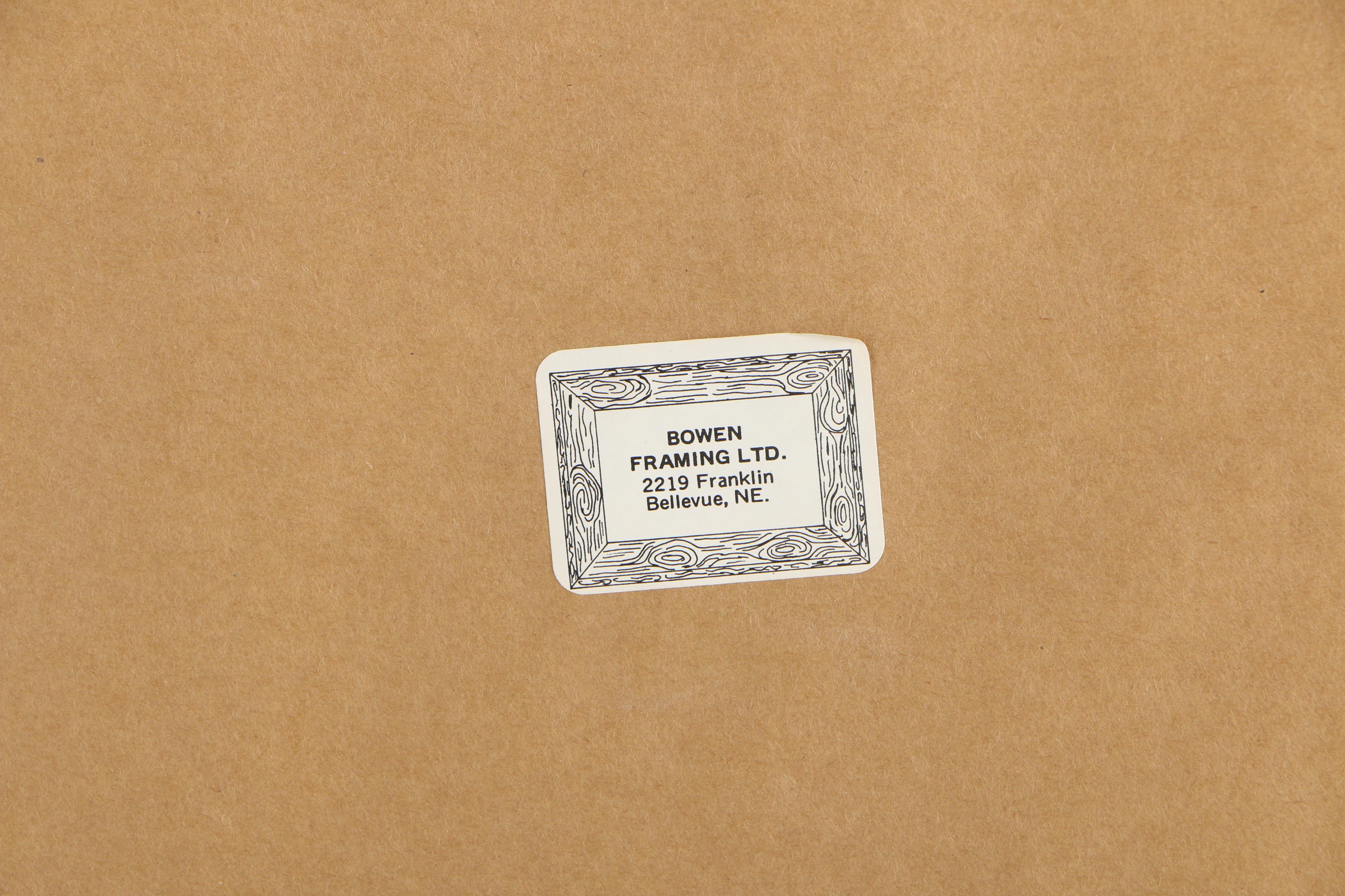 Tom Bartek Limited Edition Serigraph "January Table (Seven Apples)"